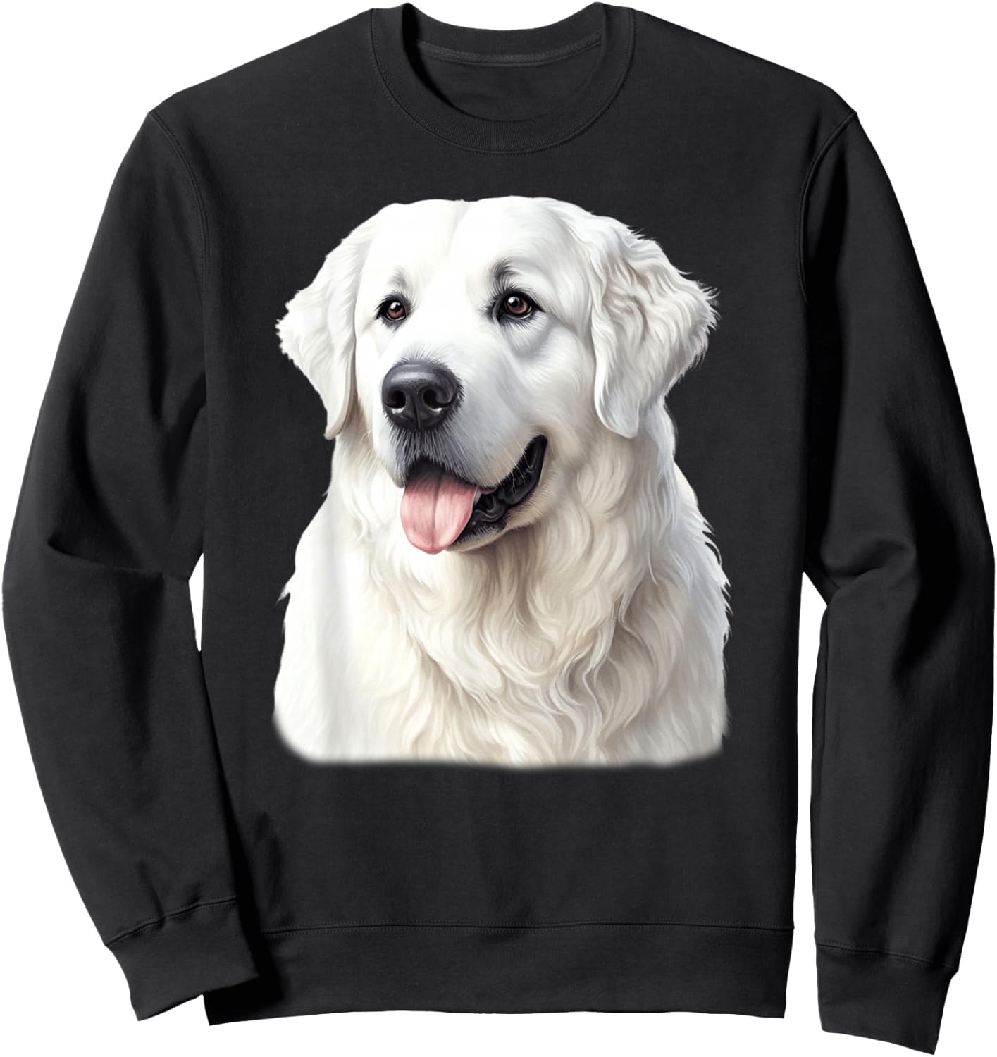 Kuvasz Dog Sweatshirt - Sweatshirt | Black