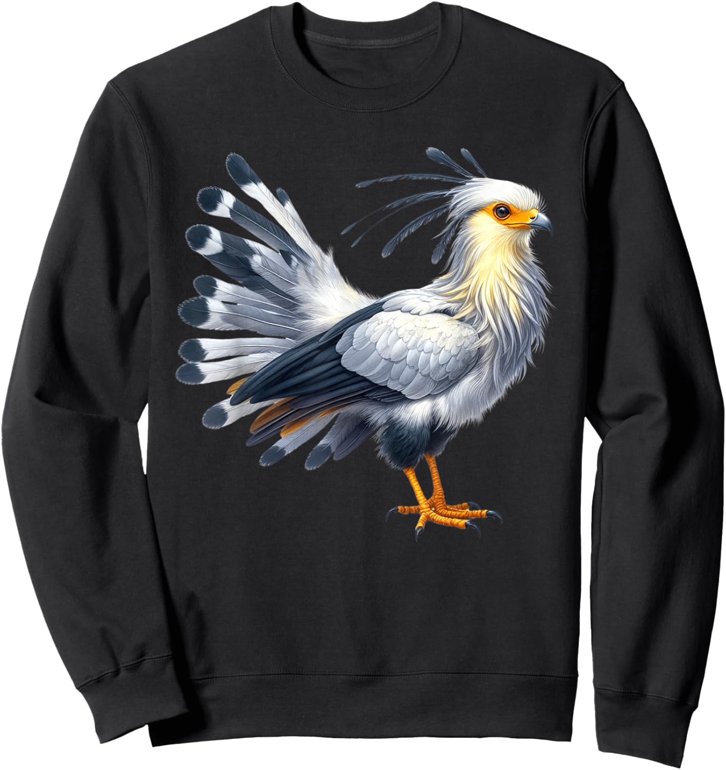 Secretarybird x Secretary Bird Sweatshirt - Sweatshirt | Black