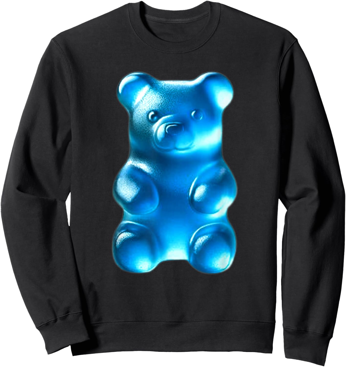 Blue Gummy Bear Sweatshirt - Sweatshirt | Black