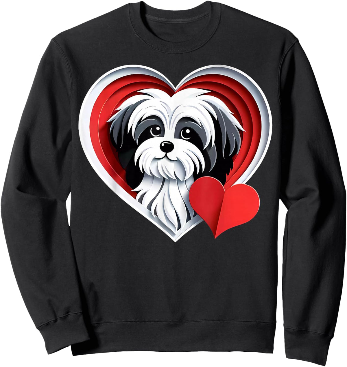 Cute Havanese Sweatshirt - Sweatshirt | Black