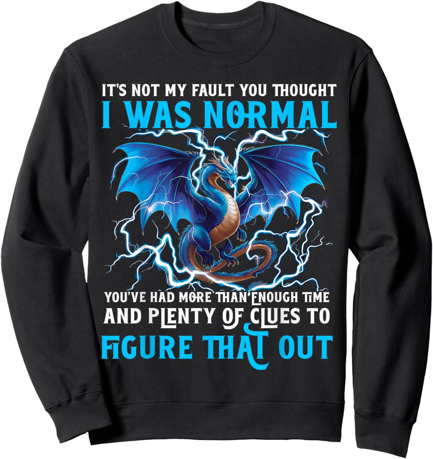 Dragon Chinese Mythical Creature Japanese Sweatshirt - Sweatshirt | Black