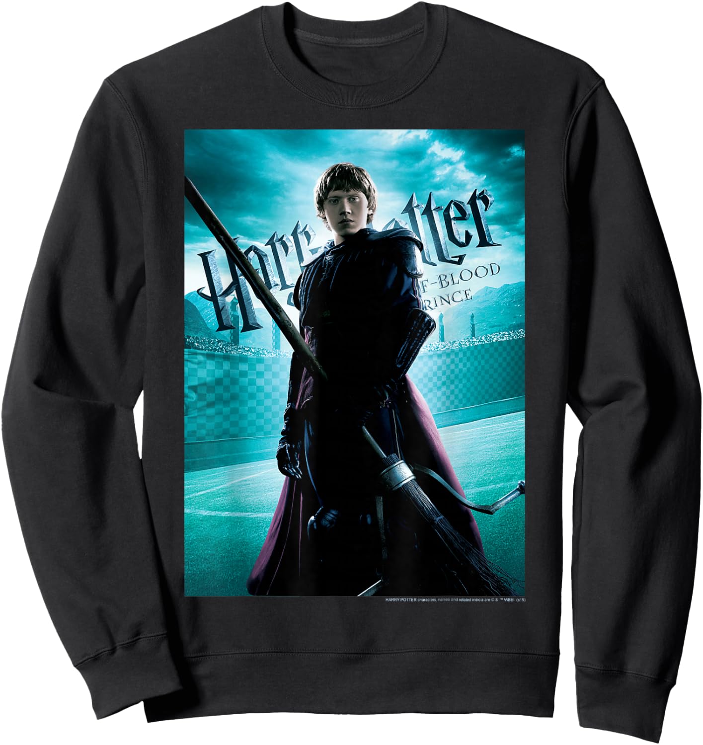 Harry Potter Half-Blood Prince Ron Weasley Poster Sweatshirt - Sweatshirt | Black