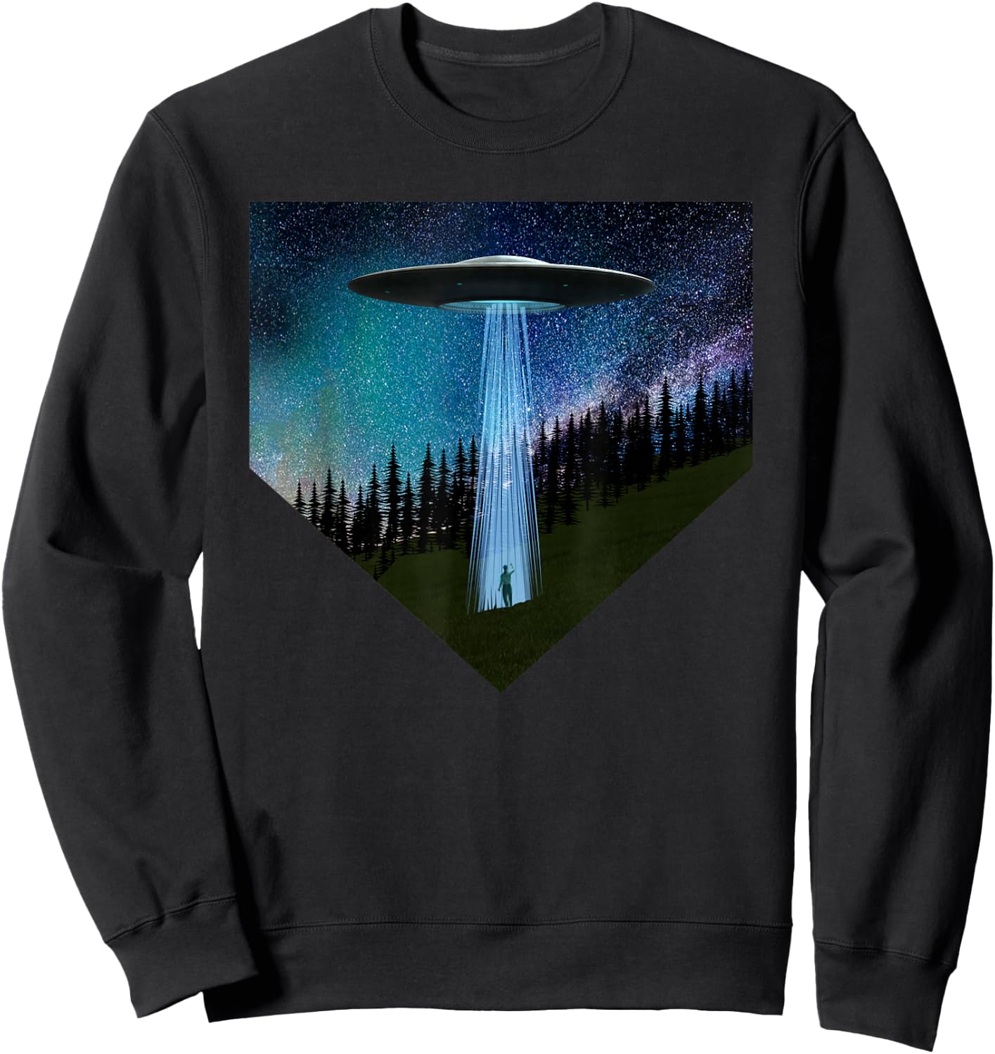 Flying Saucers Ufos Abductions Alien Conspiracies Sweatshirt - Sweatshirt | Black
