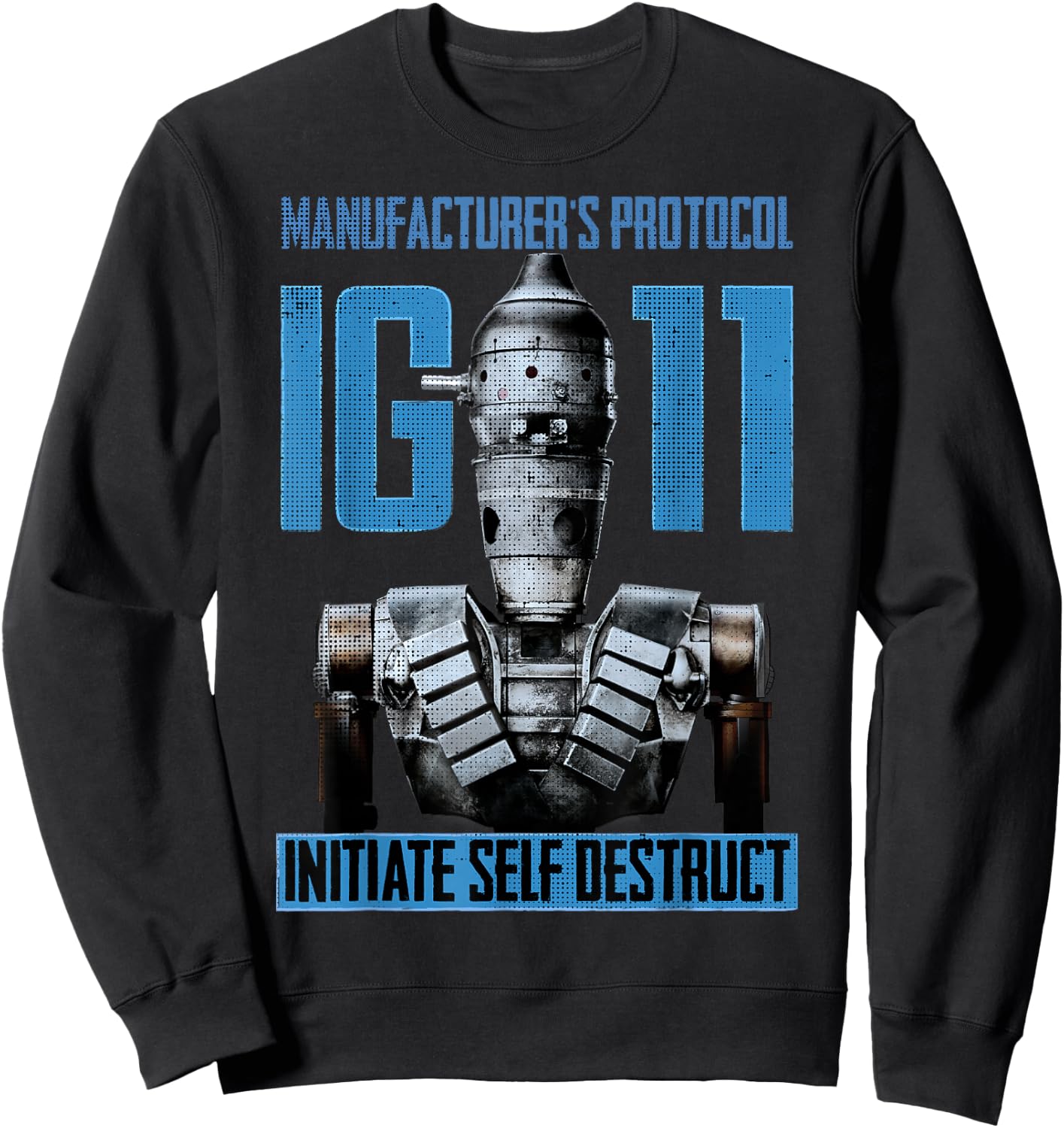Star Wars The Mandalorian IG-11 Manufacturer's Protocol Sweatshirt - Sweatshirt | Black