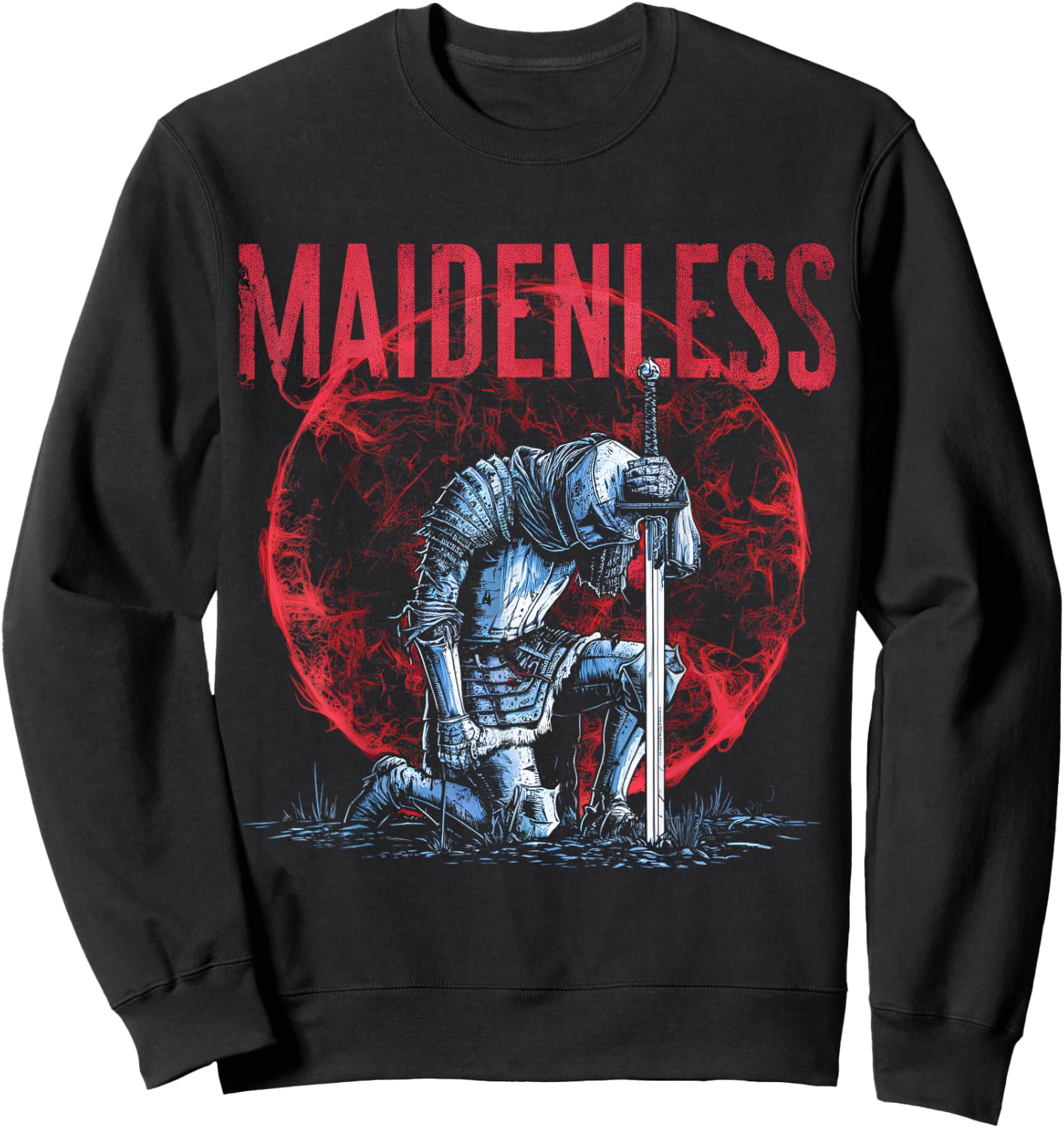 Maidenless Elden RPG Gamer Sweatshirt - Sweatshirt | Black