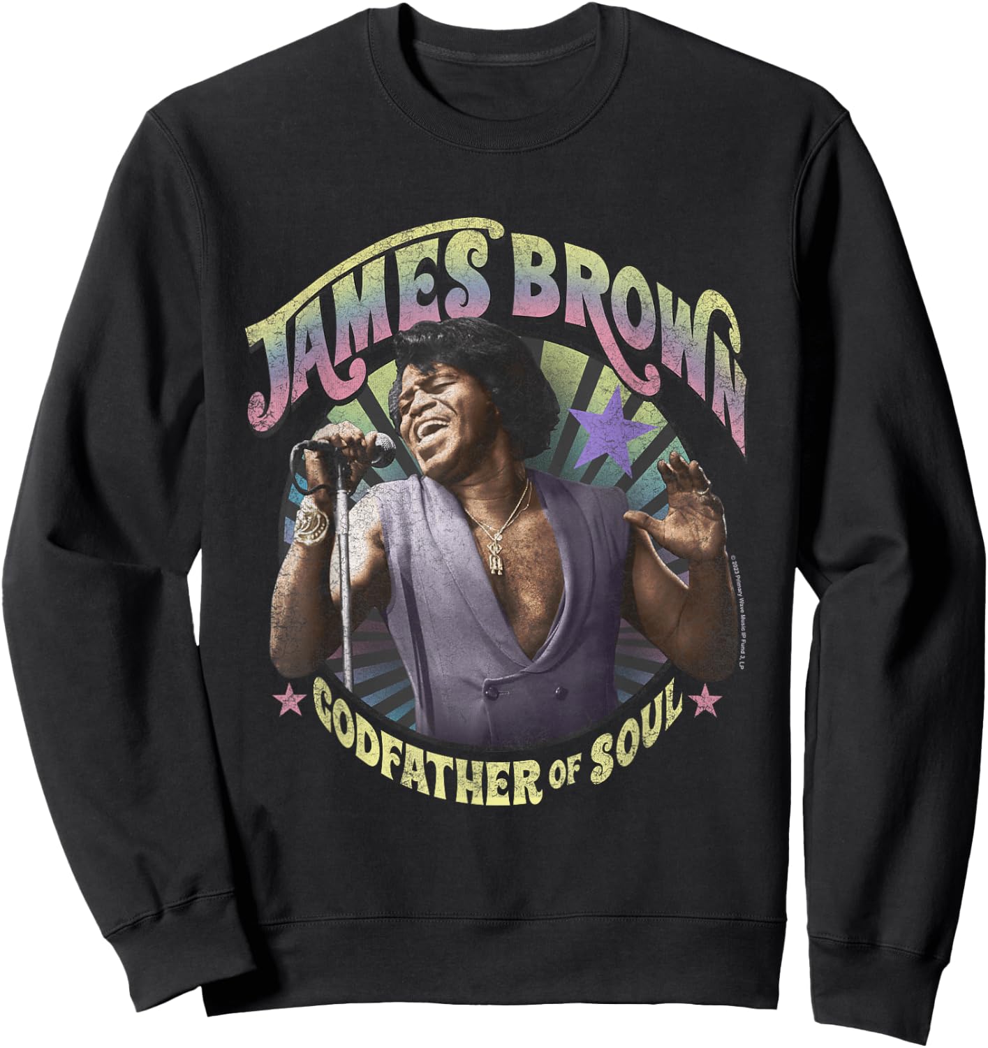 James Brown Godfather of Soul Sweatshirt - Sweatshirt | Black