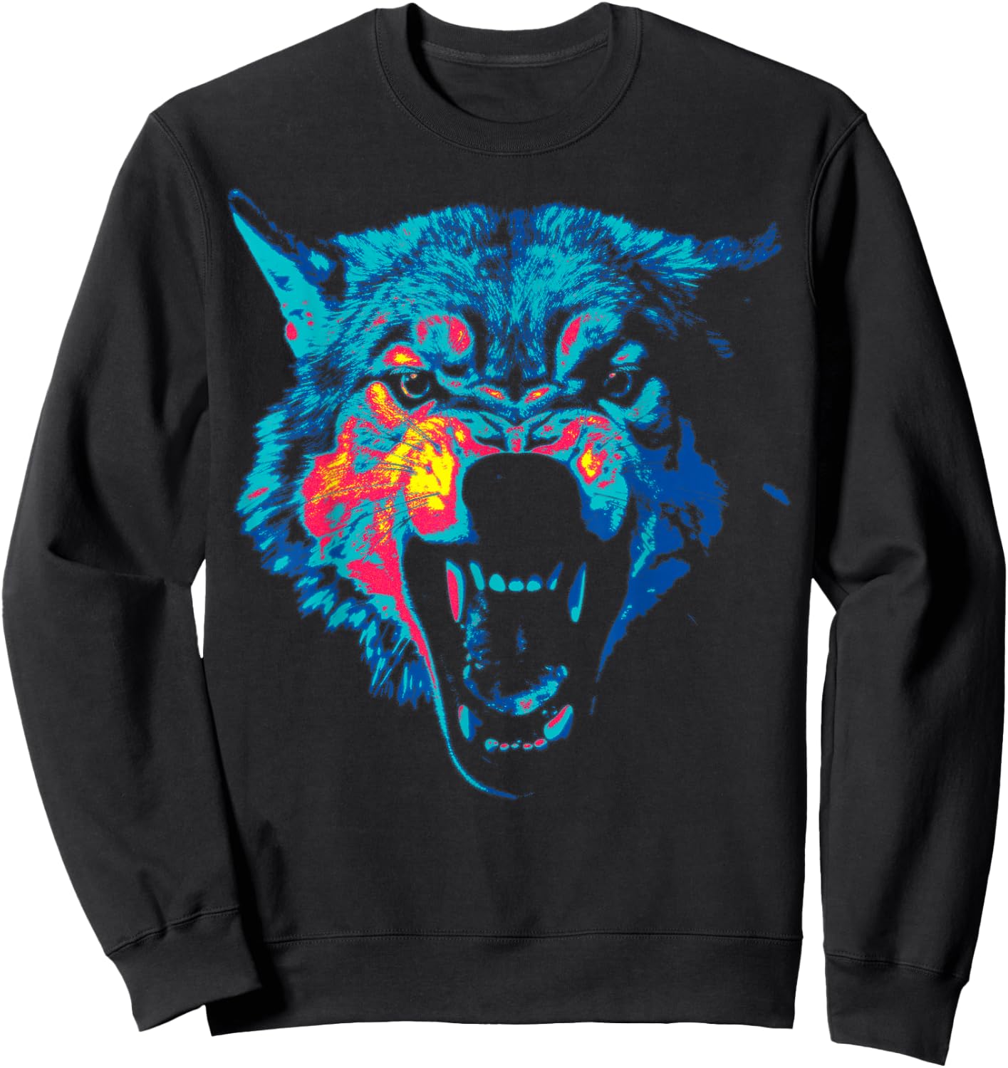 Wolf Sweatshirt - Sweatshirt | Black