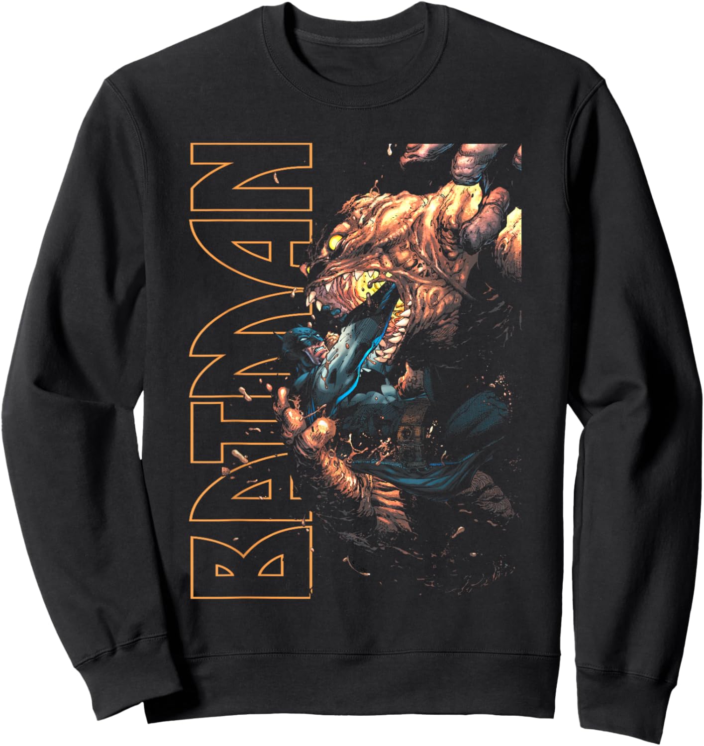 Batman Clayface Attack Sweatshirt - Sweatshirt | Black