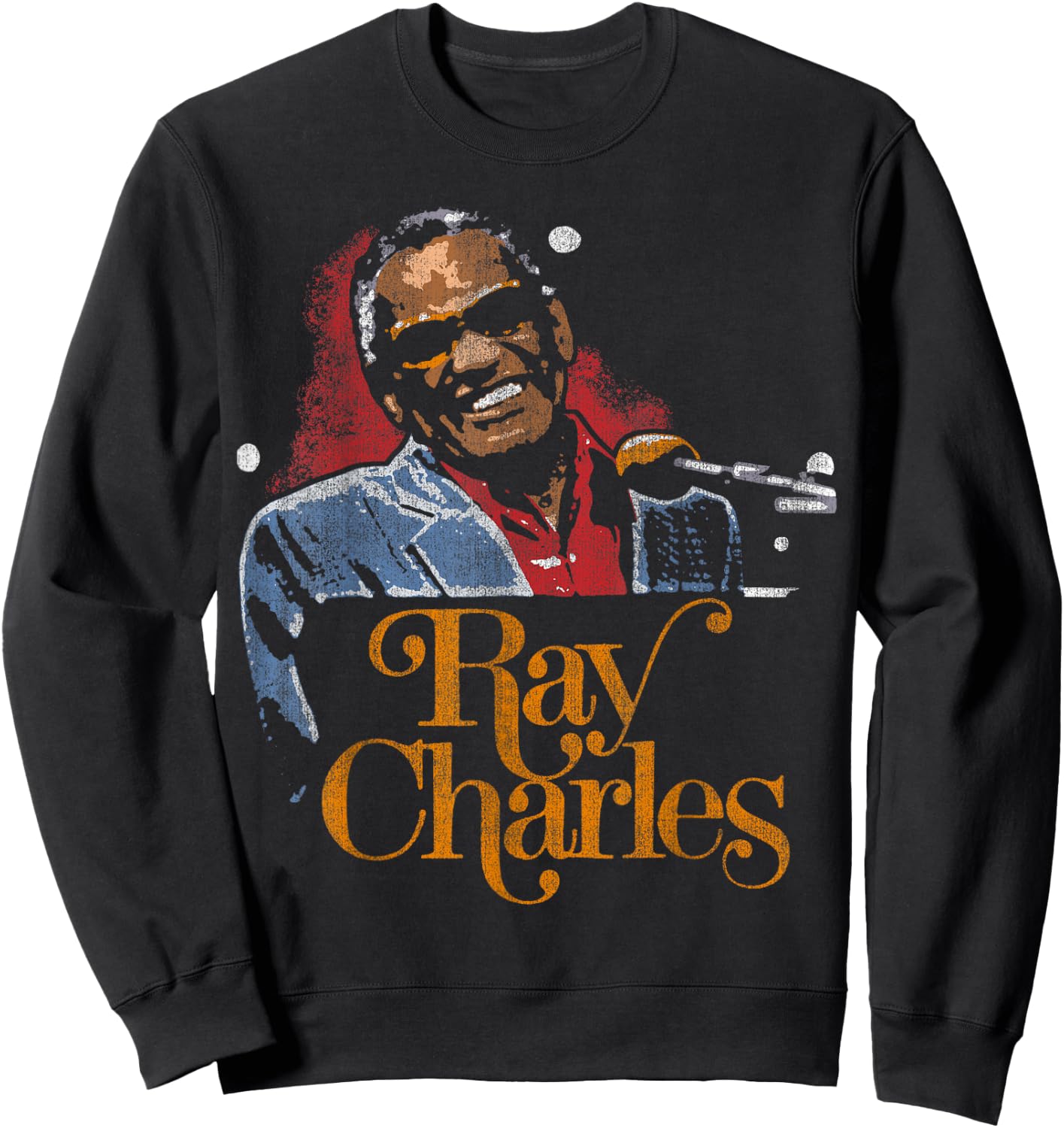 Ray Charles - Million Dollar Smile Sweatshirt - Sweatshirt | Black