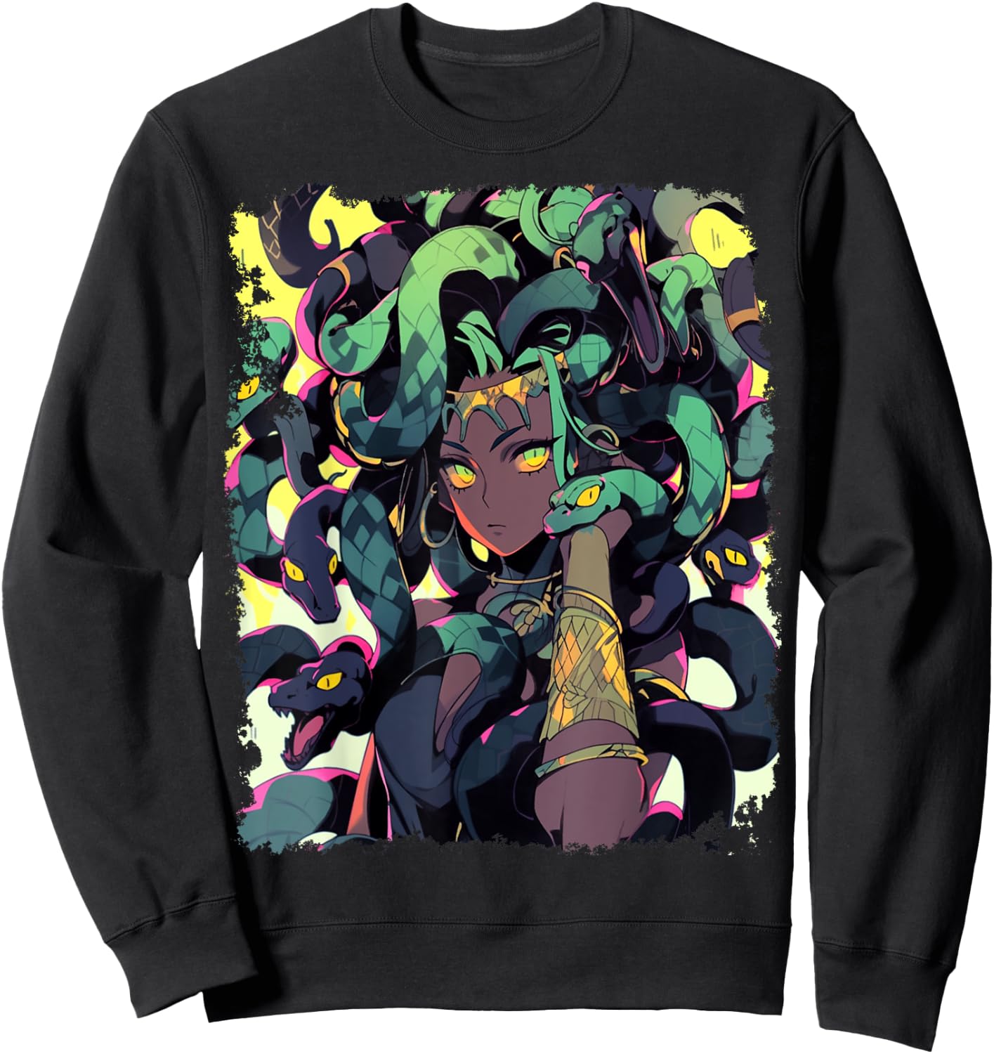 Medusa Graphic Sweatshirt - Sweatshirt | Black