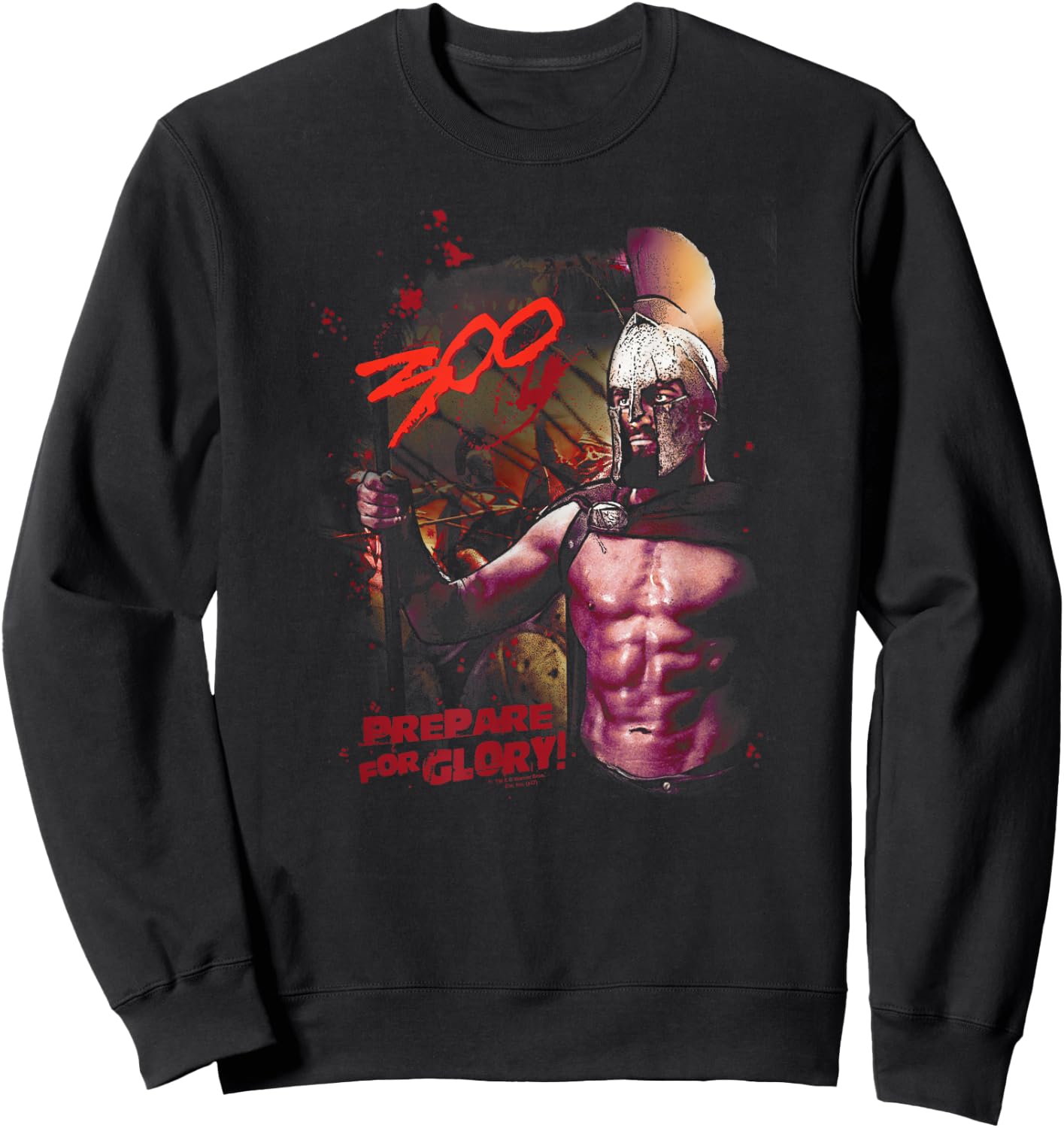 300 Movie Prepare for Glory Sweatshirt - Sweatshirt | Black