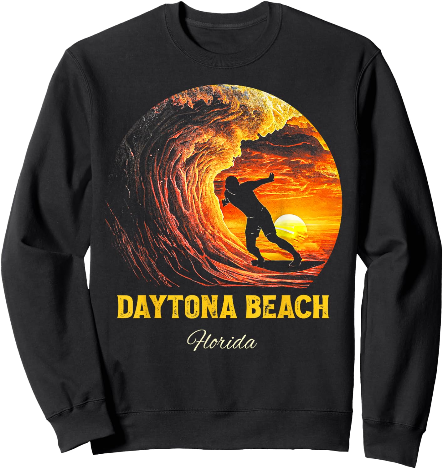 Daytona Beach Florida Sweatshirt - Sweatshirt | Black