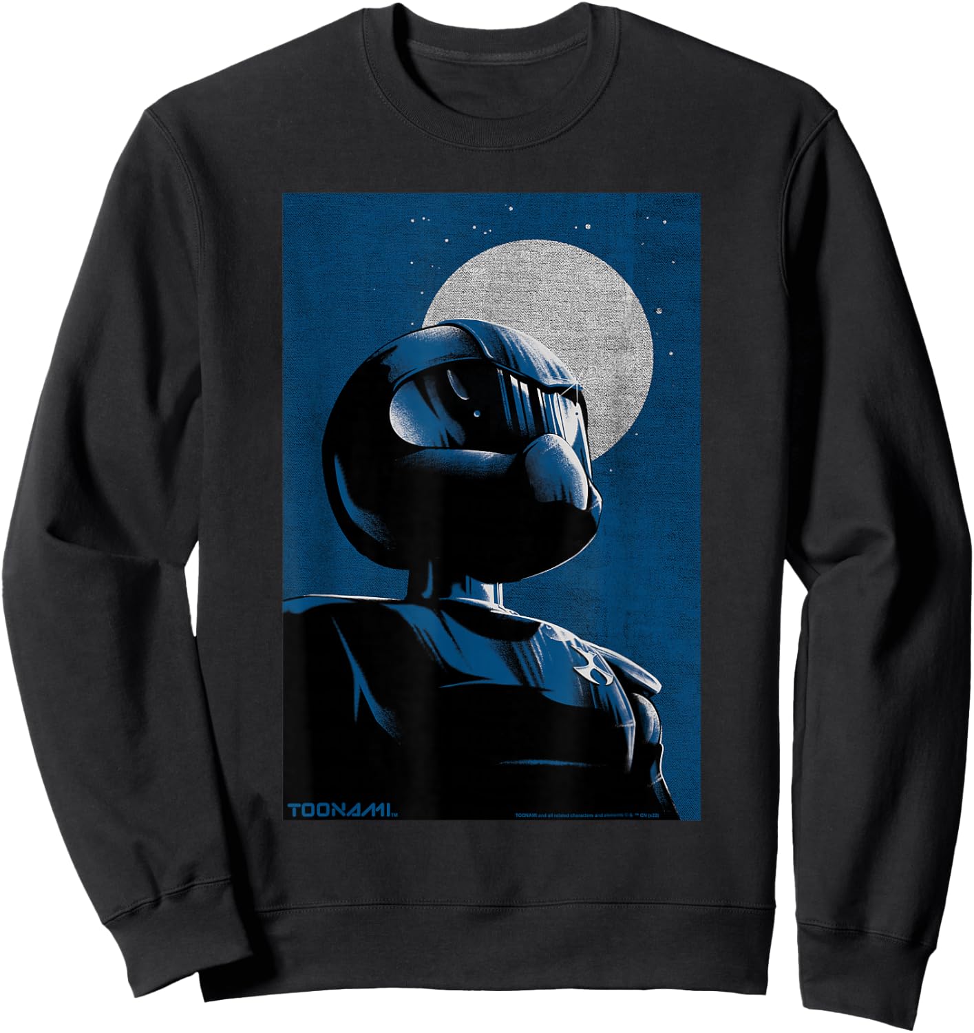 Toonami T.O.M. Moon Sweatshirt - Sweatshirt | Black