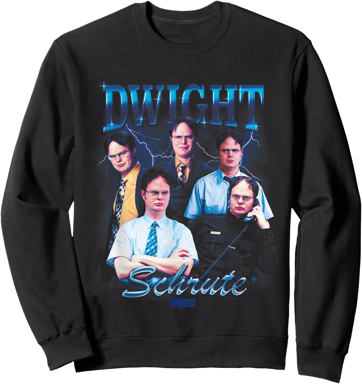 NBC The Office Dwight Schrute Heartthrob - Officially Licensed , Small, Black Sweatshirt - Sweatshirt | Black
