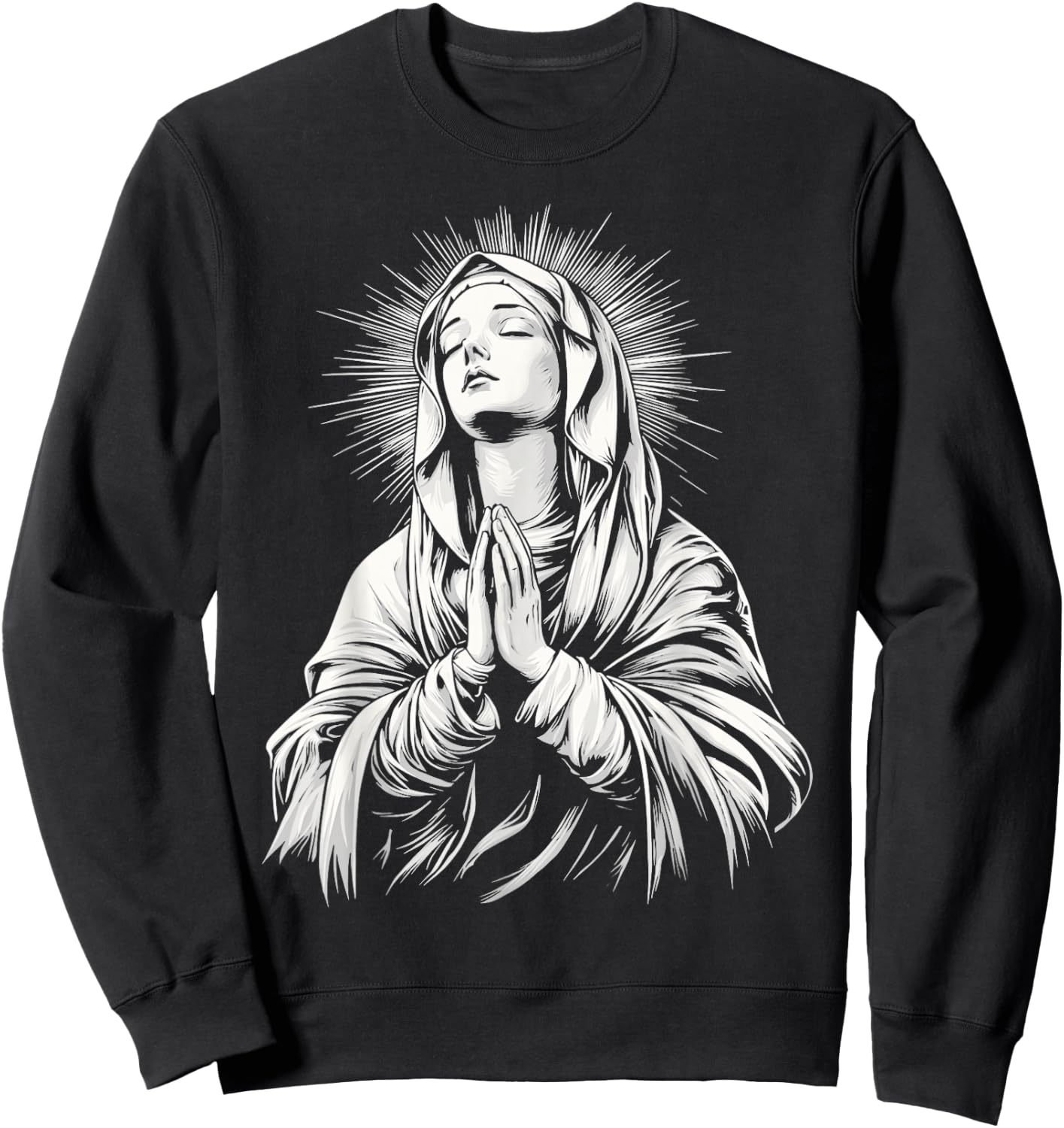 The Blessed Virgin Mary Sweatshirt - Sweatshirt | Black