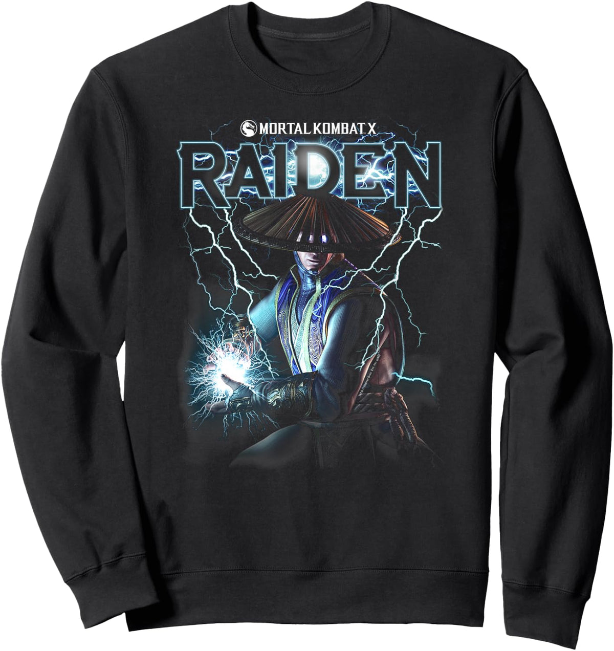 Mortal Kombat X Raiden Sweatshirt - Sweatshirt | Black