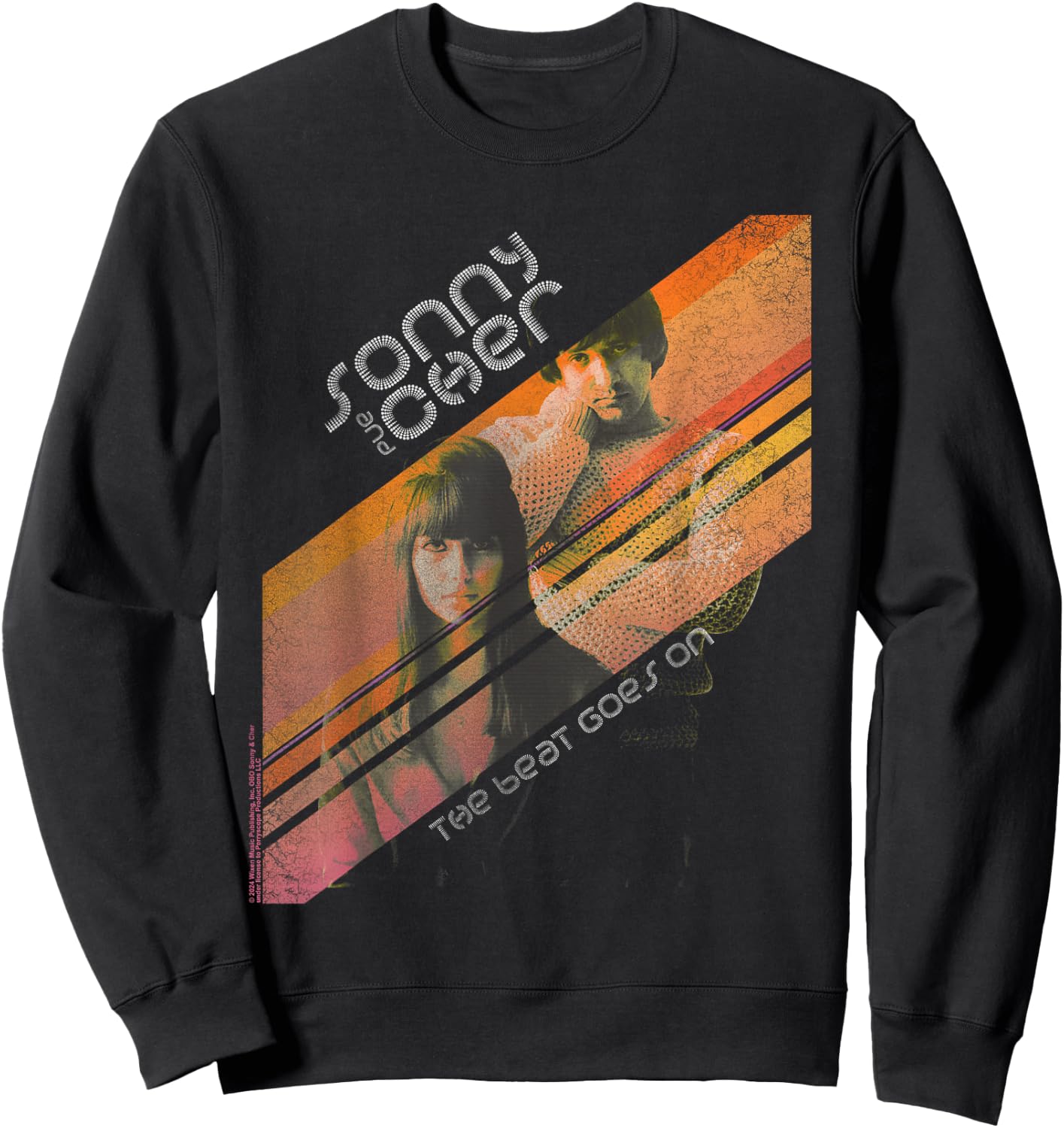 Sonny and Cher The Beat Goes On Sweatshirt - Sweatshirt | Black