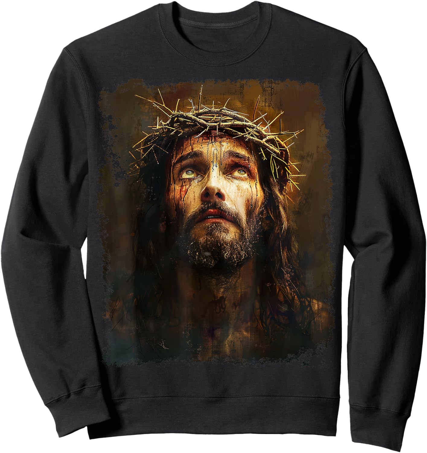 Lord Jesus Christ Sweatshirt - Sweatshirt | Black