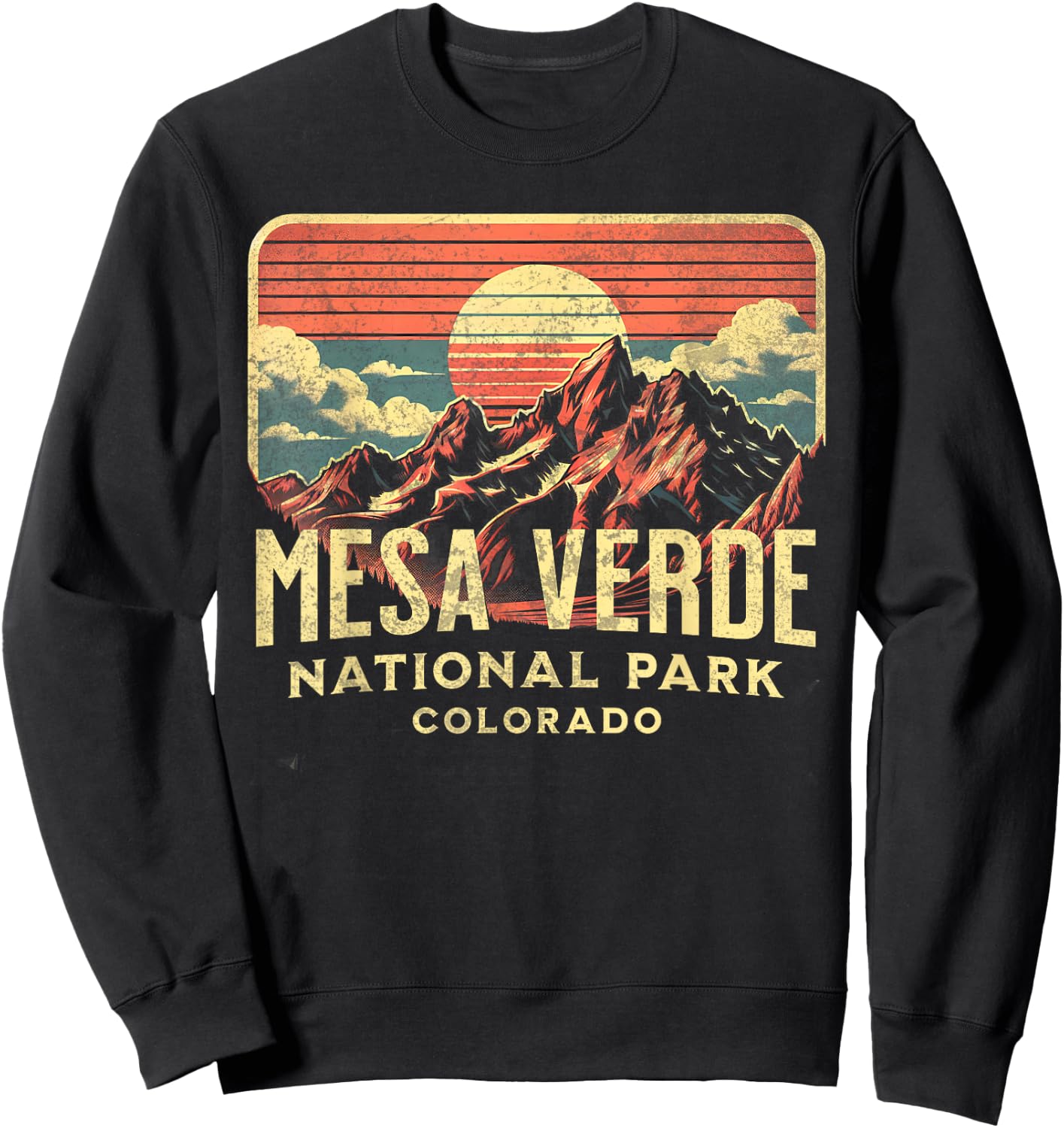 Mesa Verde National Park Sweatshirt - Sweatshirt | Black