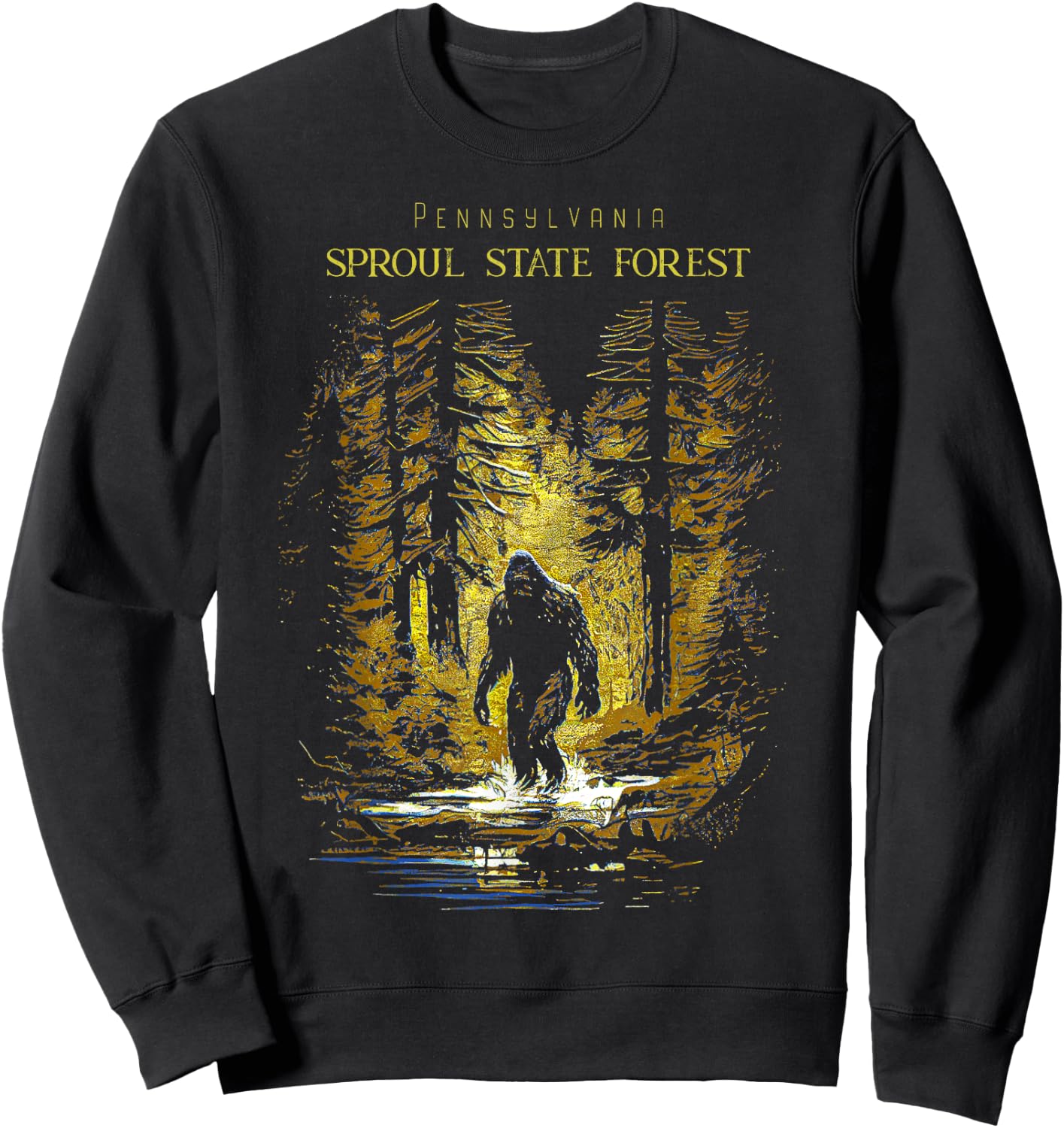 Sproul State Forest Pennsylvania Sweatshirt - Sweatshirt | Black