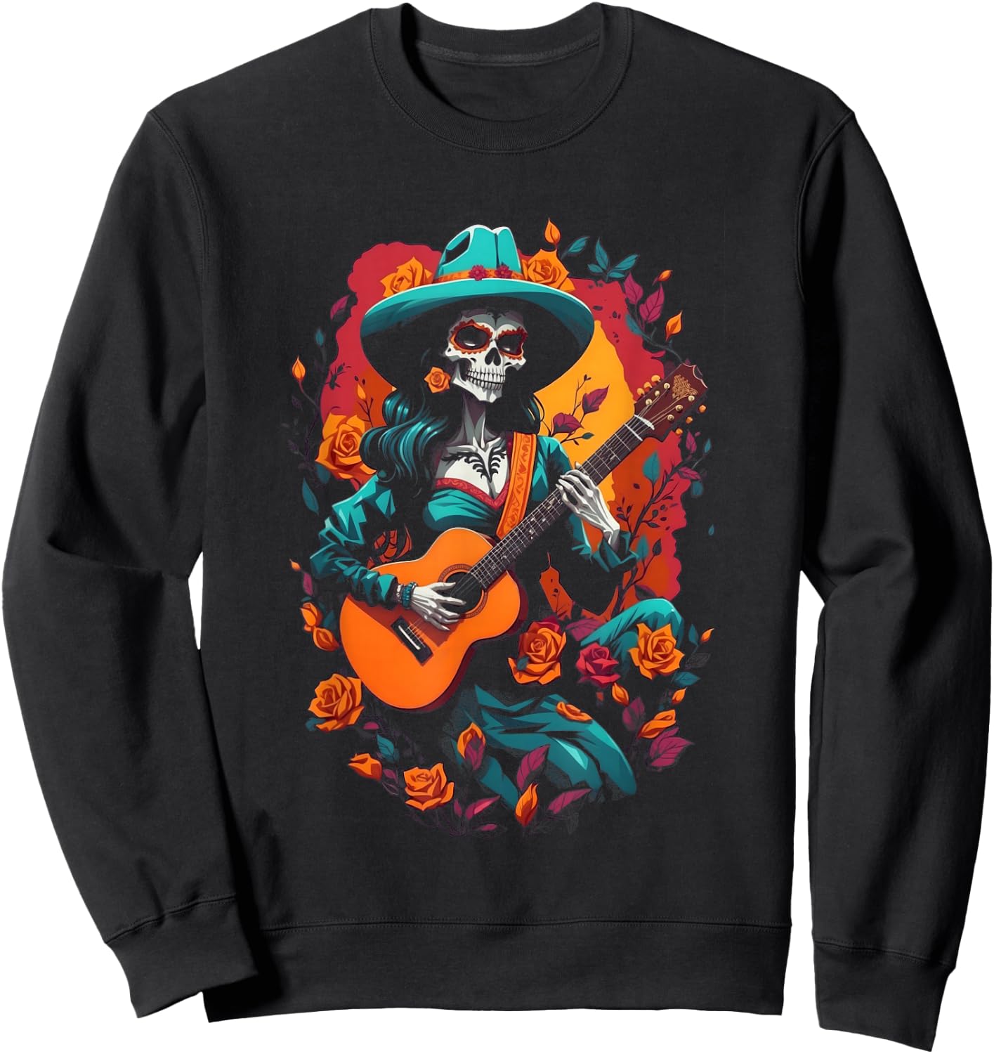 Day Of The Dead Musical Sweatshirt - Sweatshirt | Black