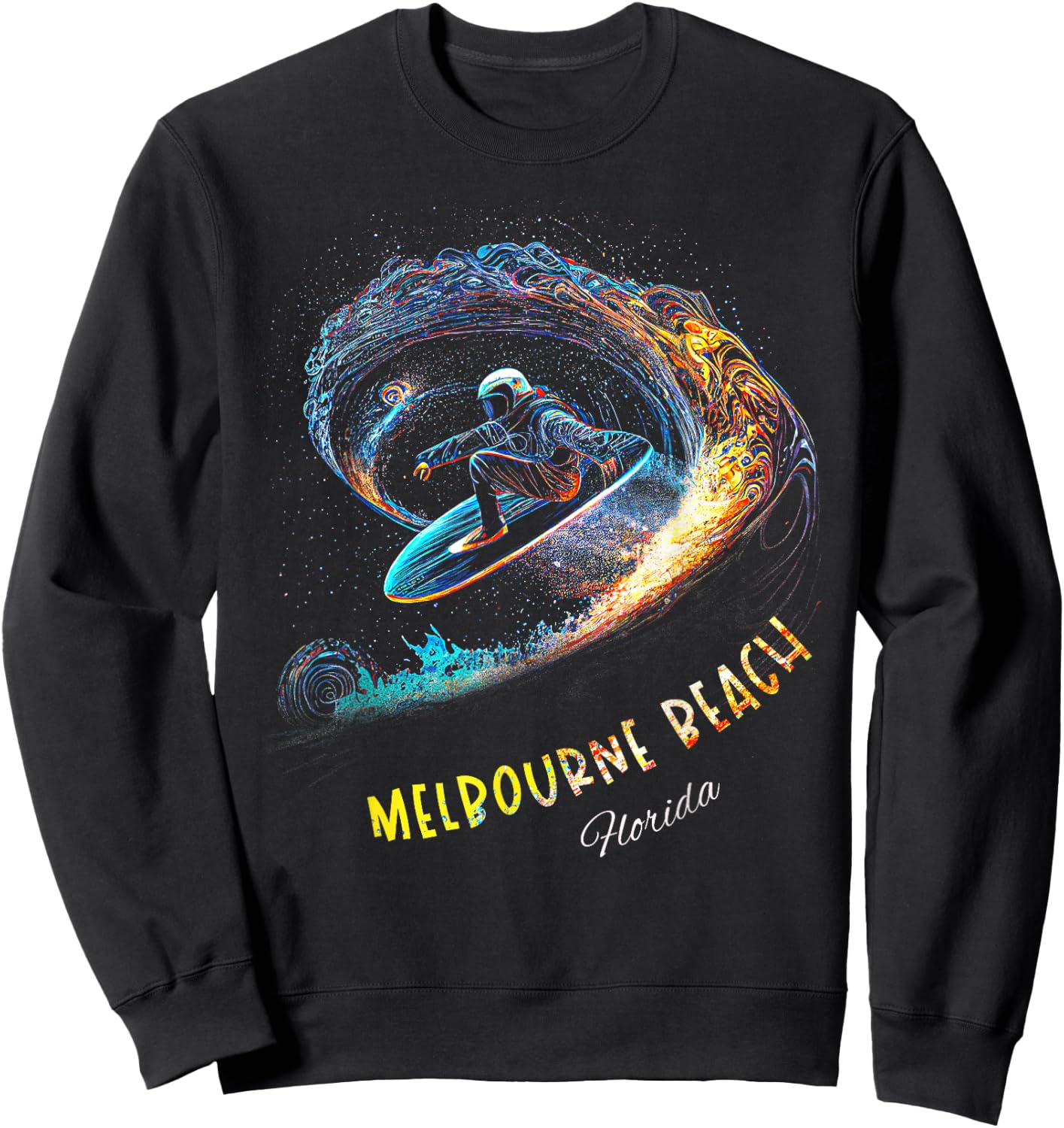 Melbourne Beach Florida Sweatshirt - Sweatshirt | Black