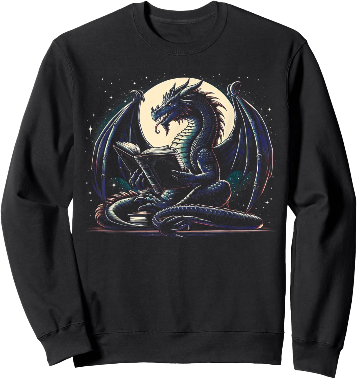 Dragon Chinese Mythical Creature Japanese Sweatshirt - Sweatshirt | Black