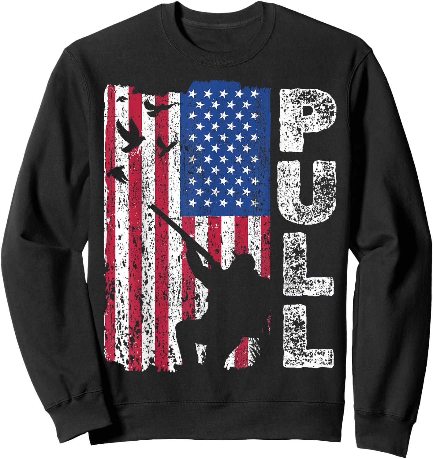 Dove Hunting - Pull Dove Season - Dove Hunter Sweatshirt - Sweatshirt | Black