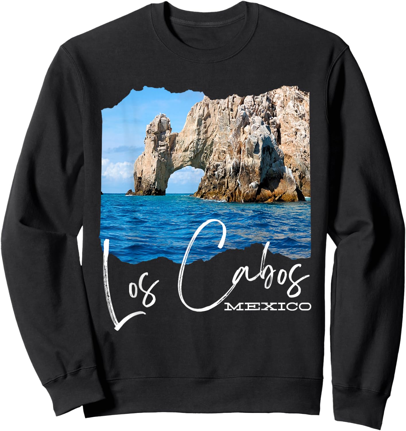 Mexico Los Cabos Souvenir Sweatshirt - Sweatshirt | Black