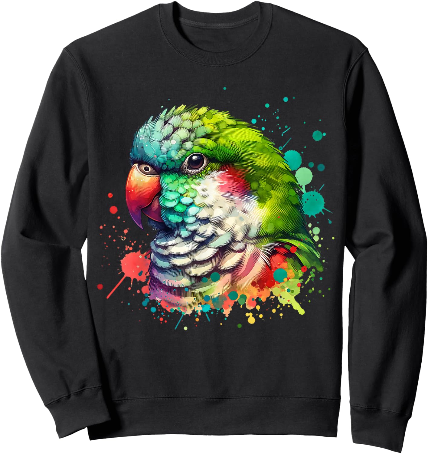 Quaker Parrot Sweatshirt - Sweatshirt | Black
