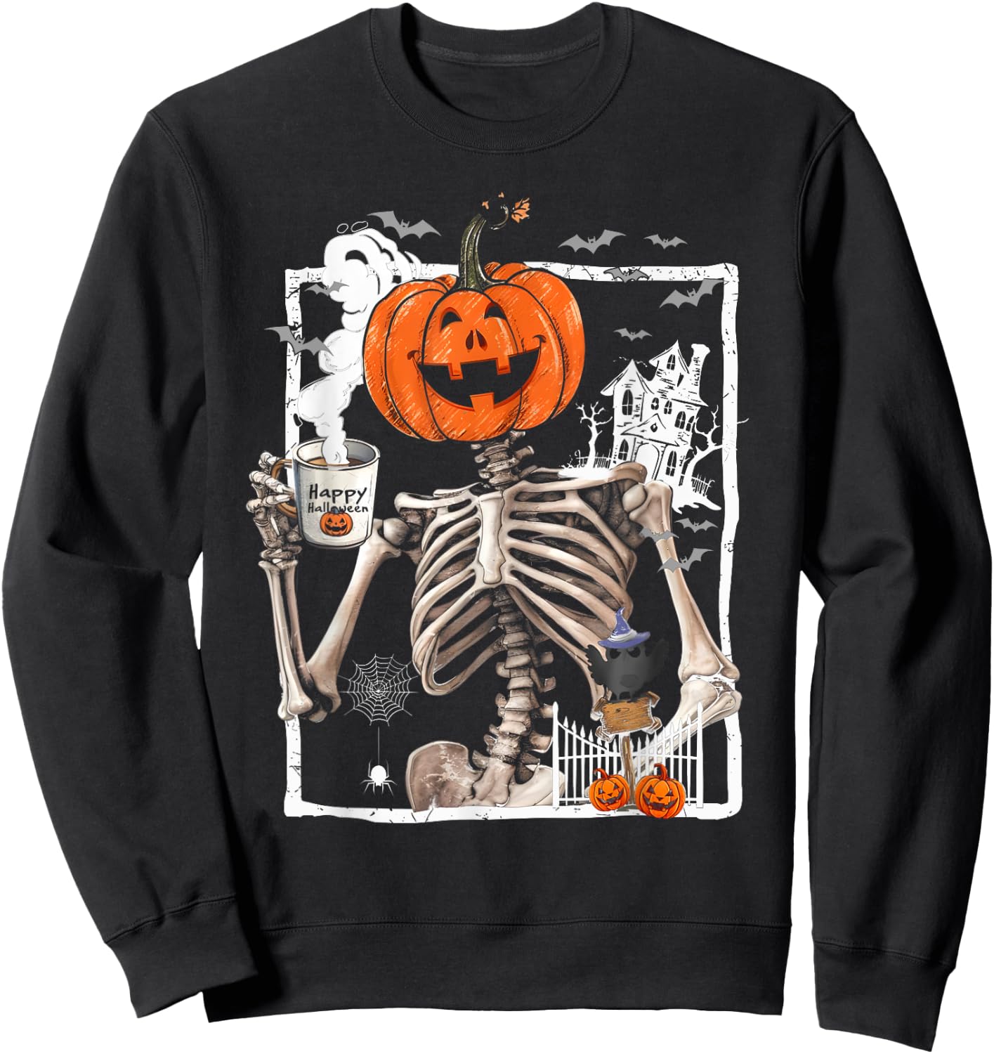 Costume Women Men Sweatshirt - Sweatshirt | Black