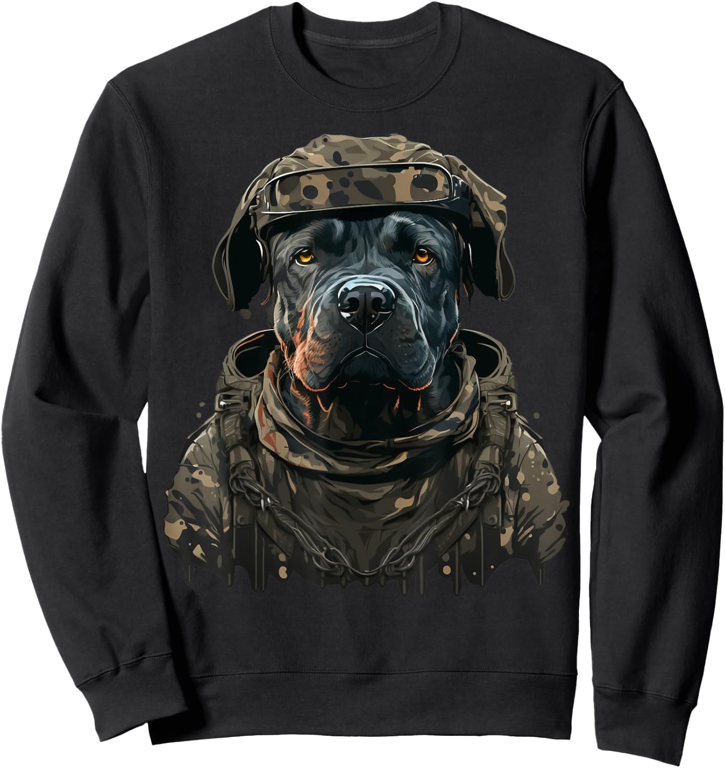 Soldier Cane Corso Army Military Cane Corso Sweatshirt - Sweatshirt | Black