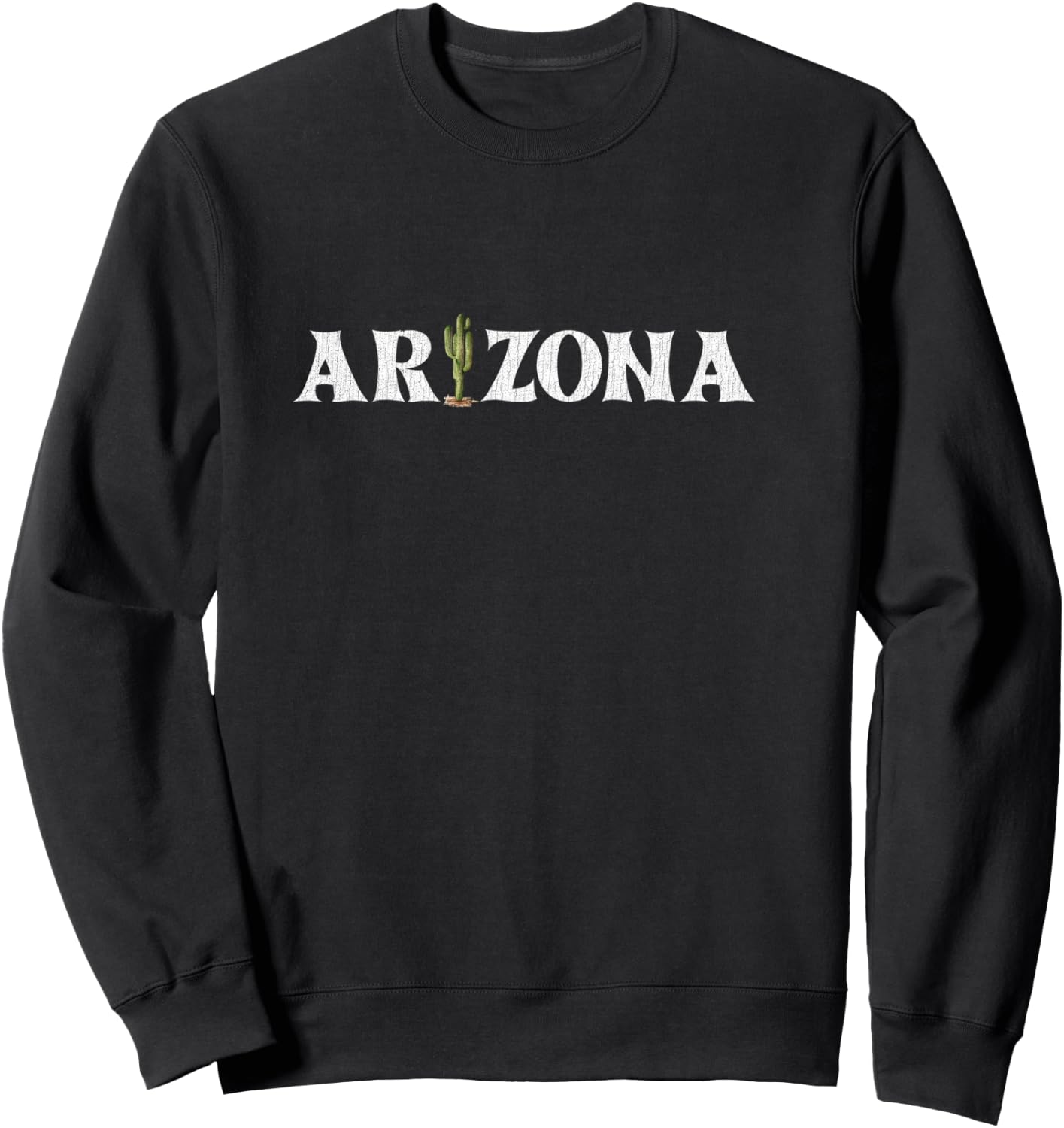 Arizona State Gift Souvenir | Arizona Cactus Sweatshirt - Sweatshirt | Black