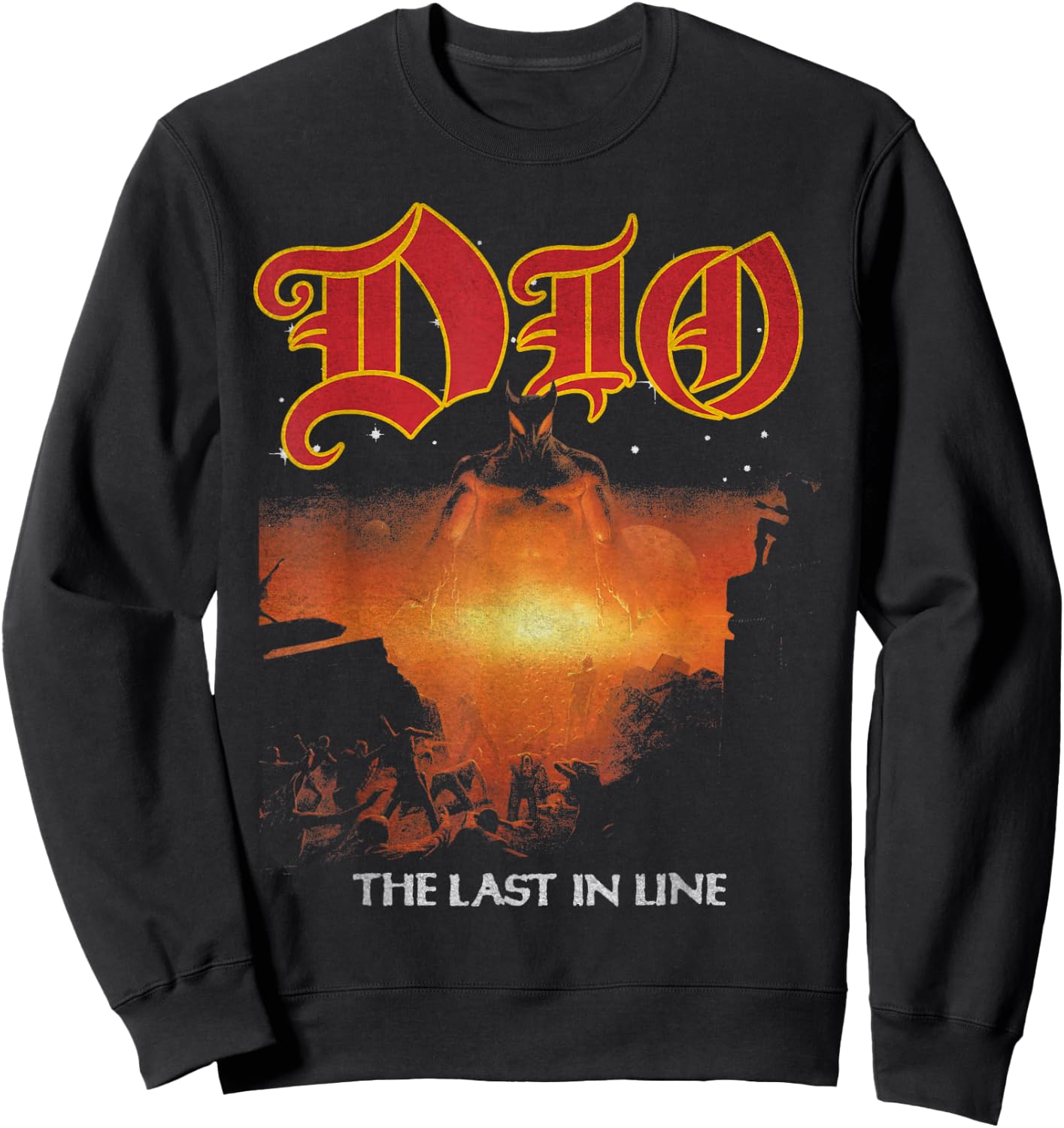 Dio – TLIL 40th Anniversary Stars Sweatshirt - Sweatshirt | Black