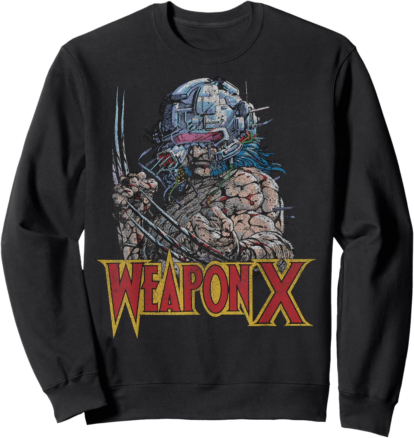 Marvel Weapon X Portrait Sweatshirt - Sweatshirt | Black