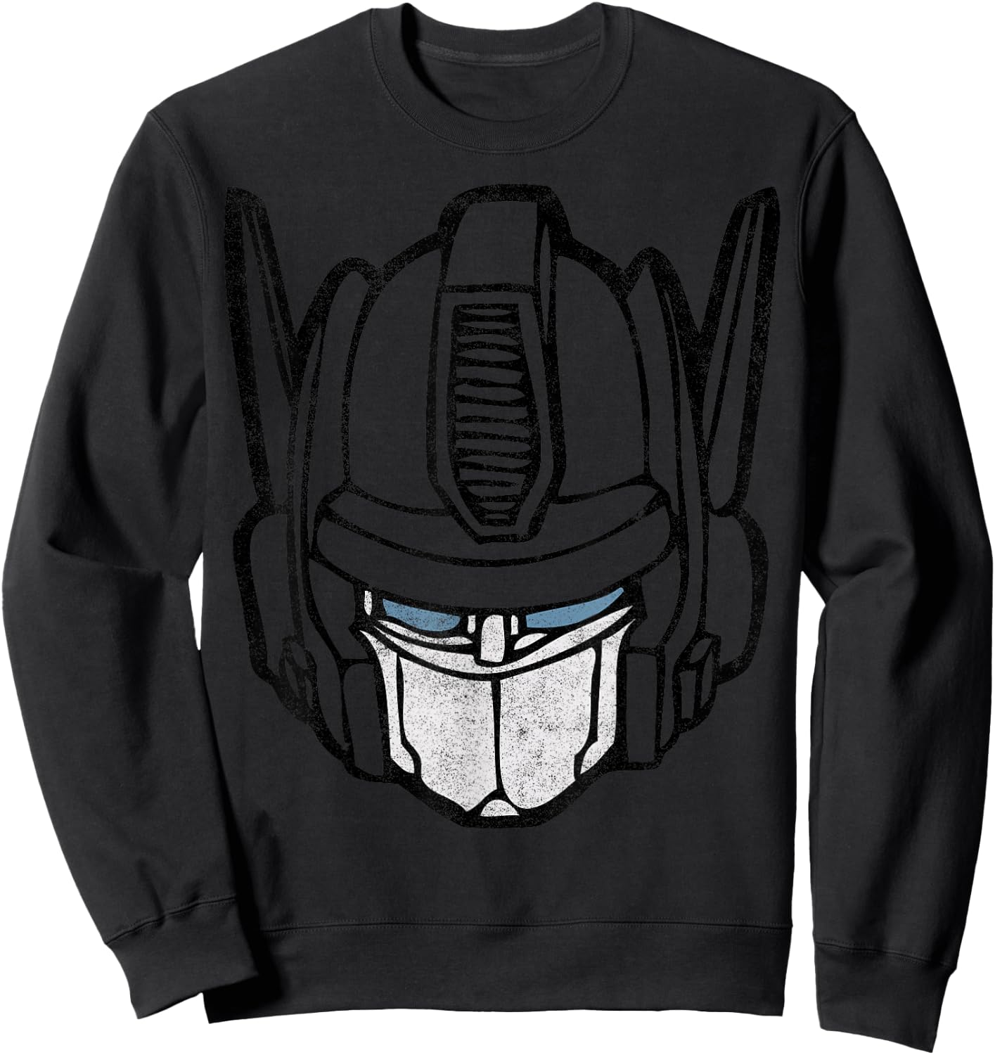 Transformers Optimus Prime Vintage Big Face Sweatshirt - Sweatshirt | Black