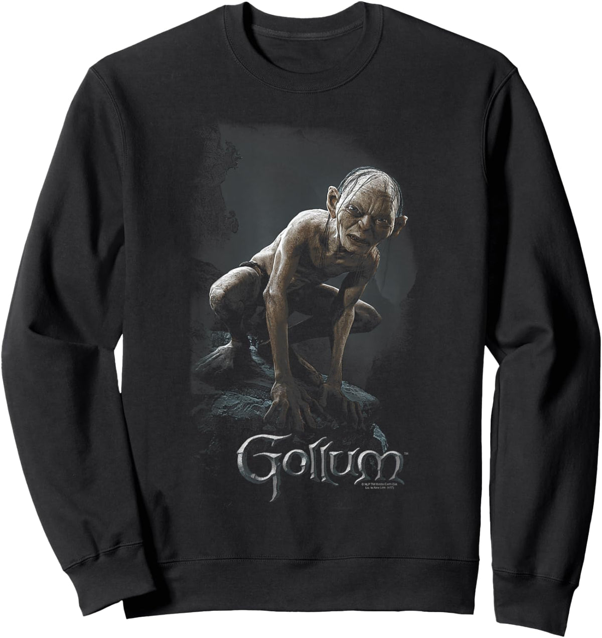 The Lord of the Rings Gollum Sweatshirt - Sweatshirt | Black