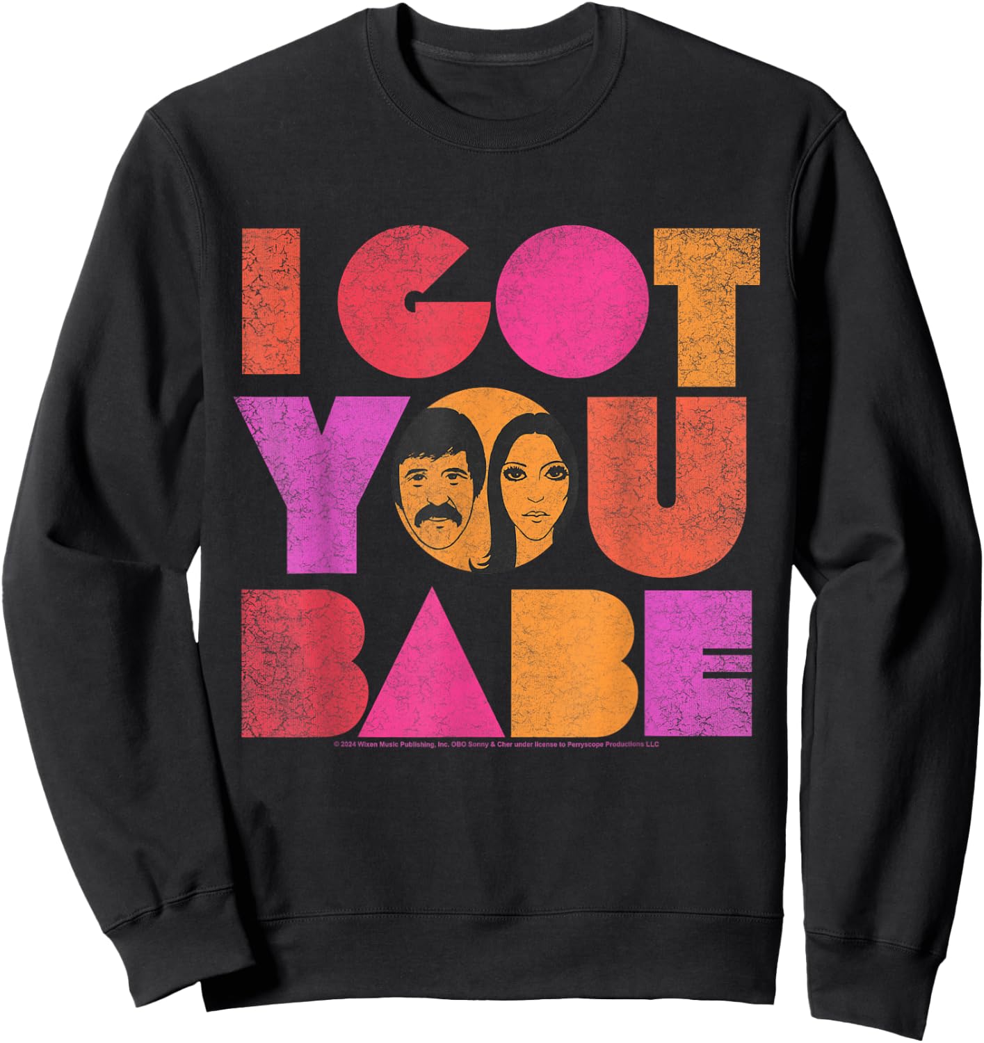 Sonny and Cher I Got You Babe Sweatshirt - Sweatshirt | Black