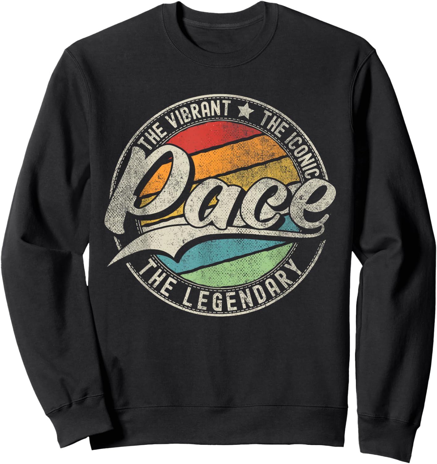 Pace FL | Florida | Vintage Distressed Sweatshirt - Sweatshirt | Black