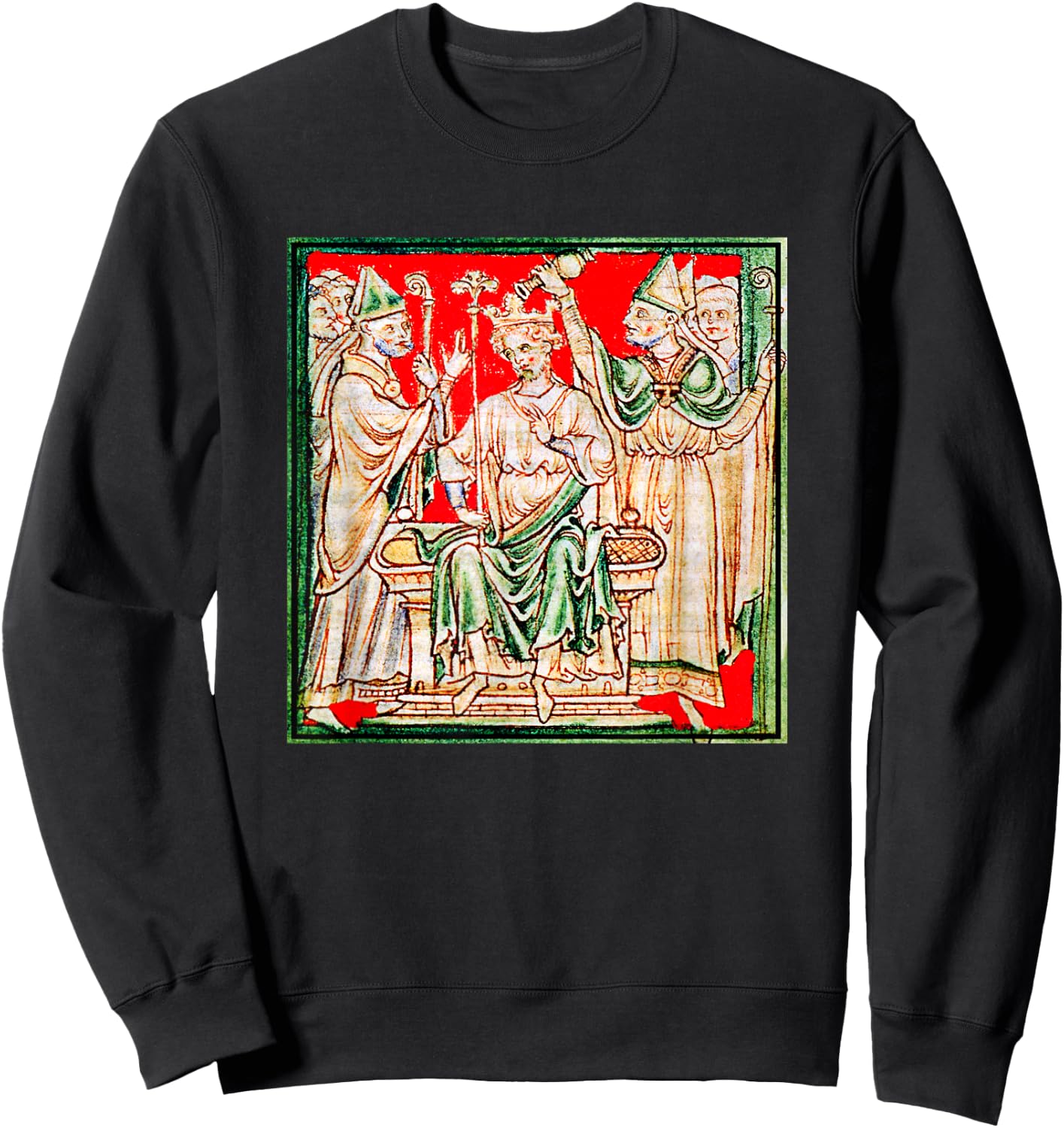 Richard The Lionheart Coronation (1250) Sweatshirt - Sweatshirt | Black