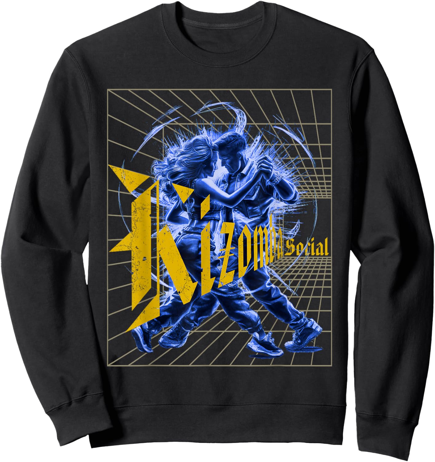 Kizomba Social Perspective Urban Kiz Kizombero Kizz Sweatshirt - Sweatshirt | Black