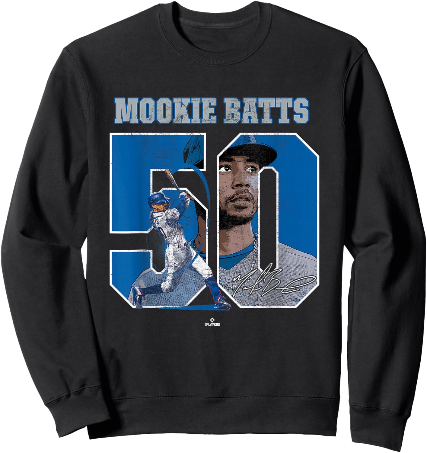 Mookie Batts Mookie Betts Los Angeles MLBPA Sweatshirt - Sweatshirt | Black