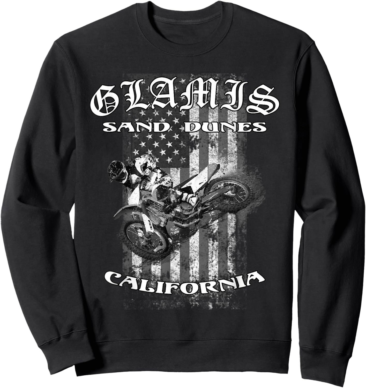 Glamis Sand Dunes California Clothing Gifts Sweatshirt - Sweatshirt | Black