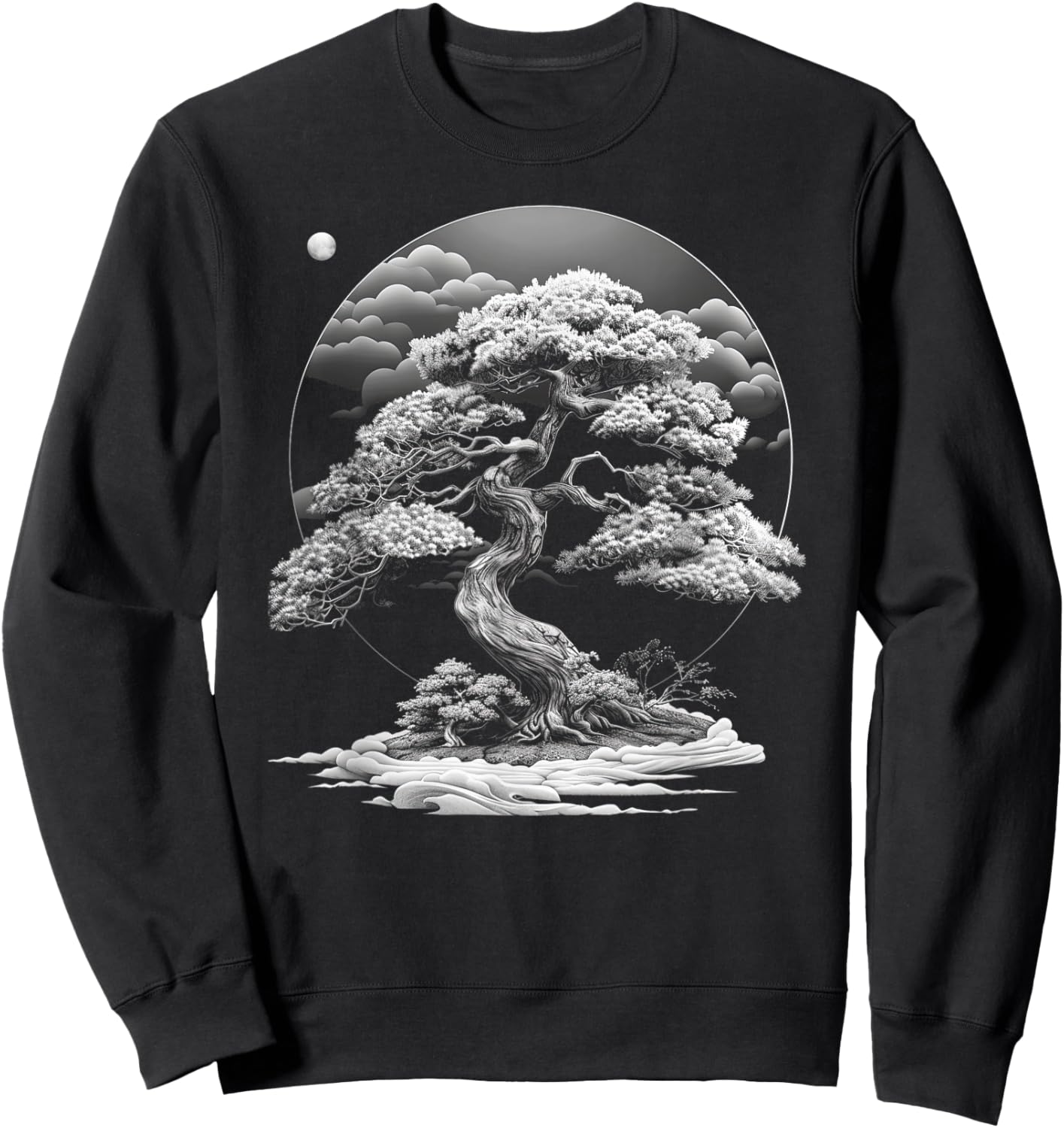 Bonsai Tree , Japanese culture, meditation, penjing , zen Sweatshirt - Sweatshirt | Black
