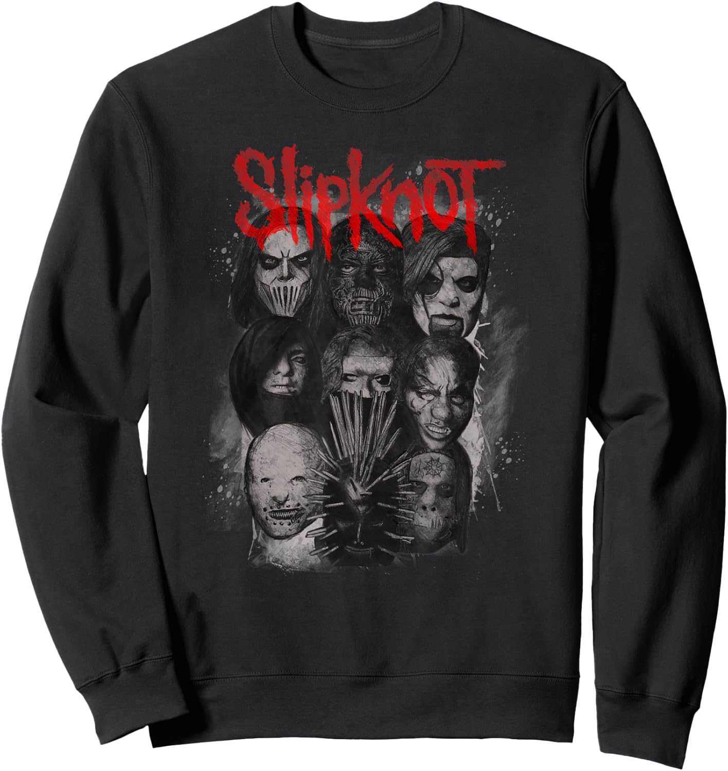 Slipknot Official We Are Not Your Kind Faded Black Adult Sweatshirt - Sweatshirt | Black