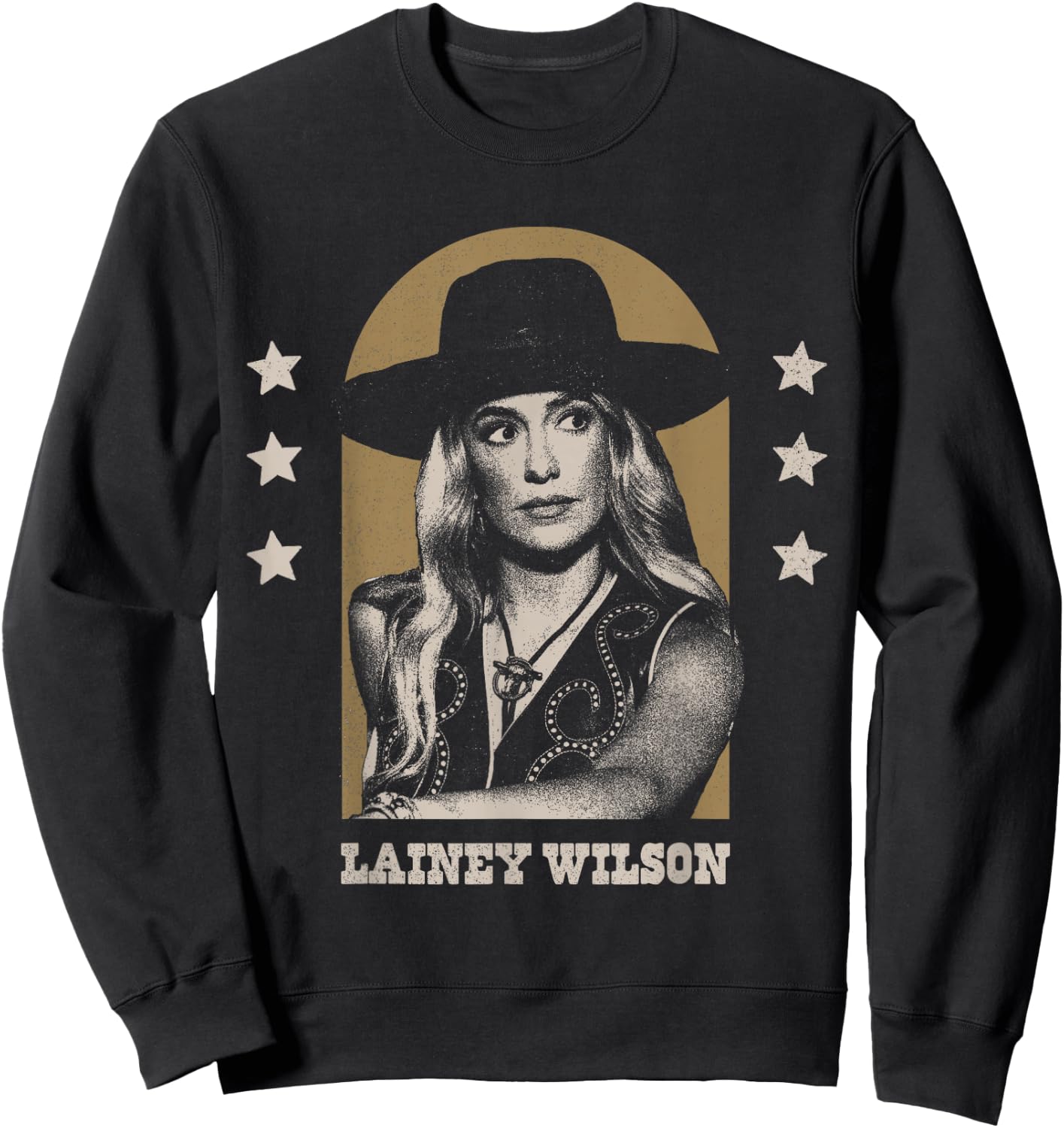 Lainey Wilson - Country's Cool Again Portrait , Small, Black Sweatshirt - Sweatshirt | Black