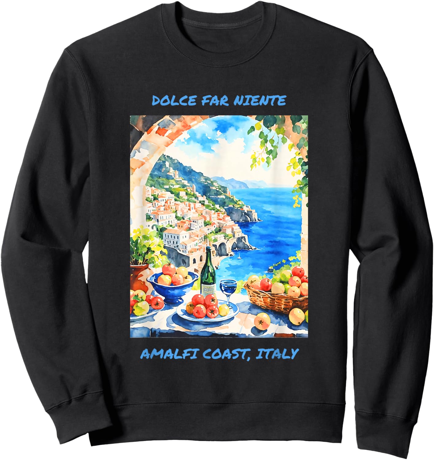 Dolce Far Niente Sweatshirt - Sweatshirt | Black
