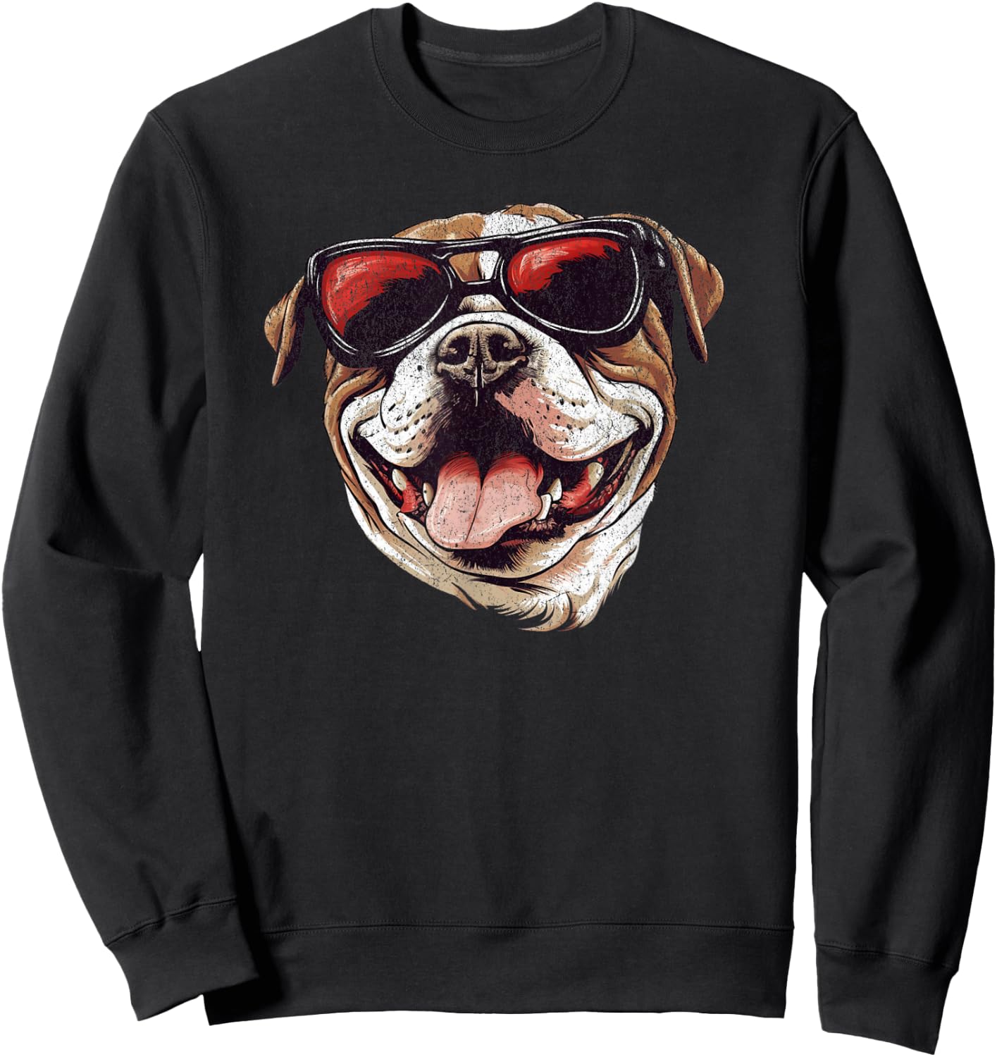 Men's Women's Kids GA Georgia Dog Sport Lovers Sweatshirt - Sweatshirt | Black