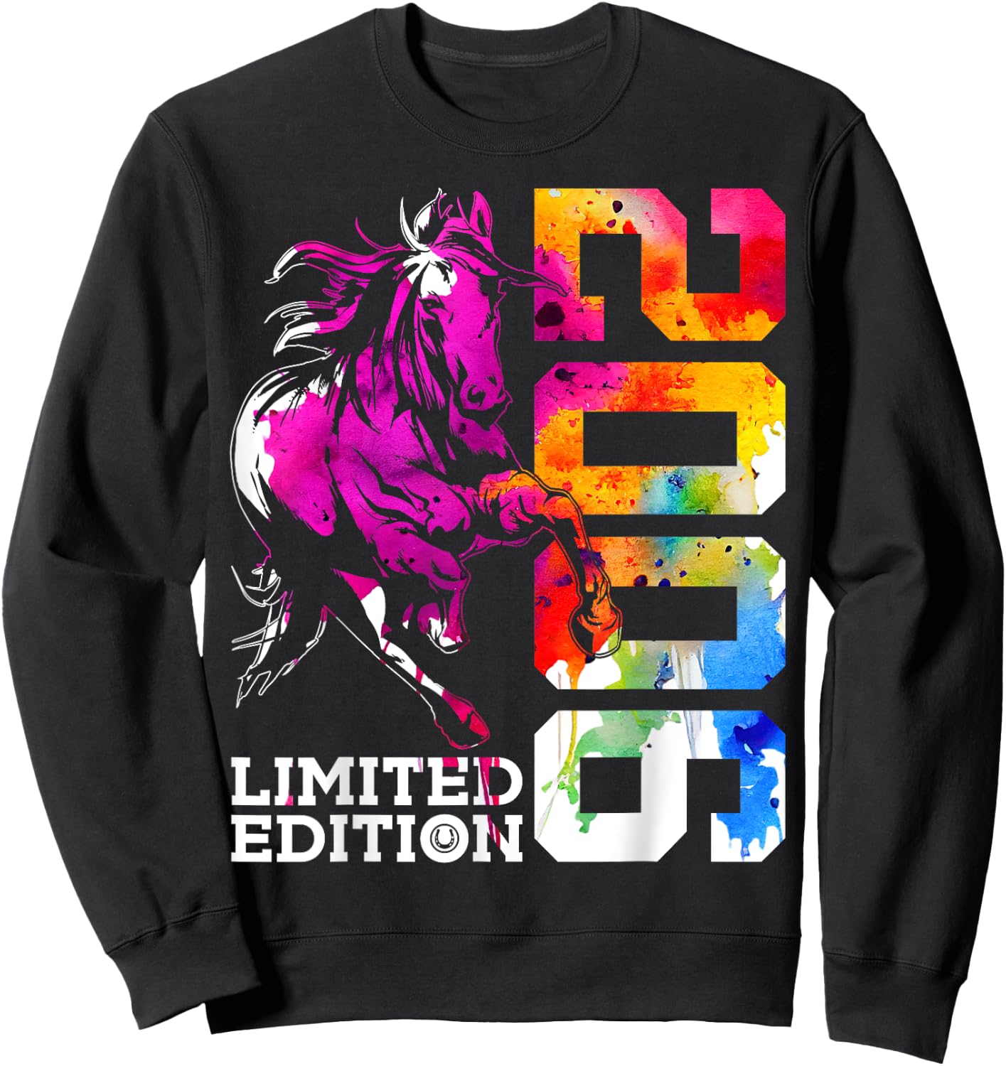 Limited Edition 2006 Riding Horse 19th Birthday Sweatshirt - Sweatshirt | Black
