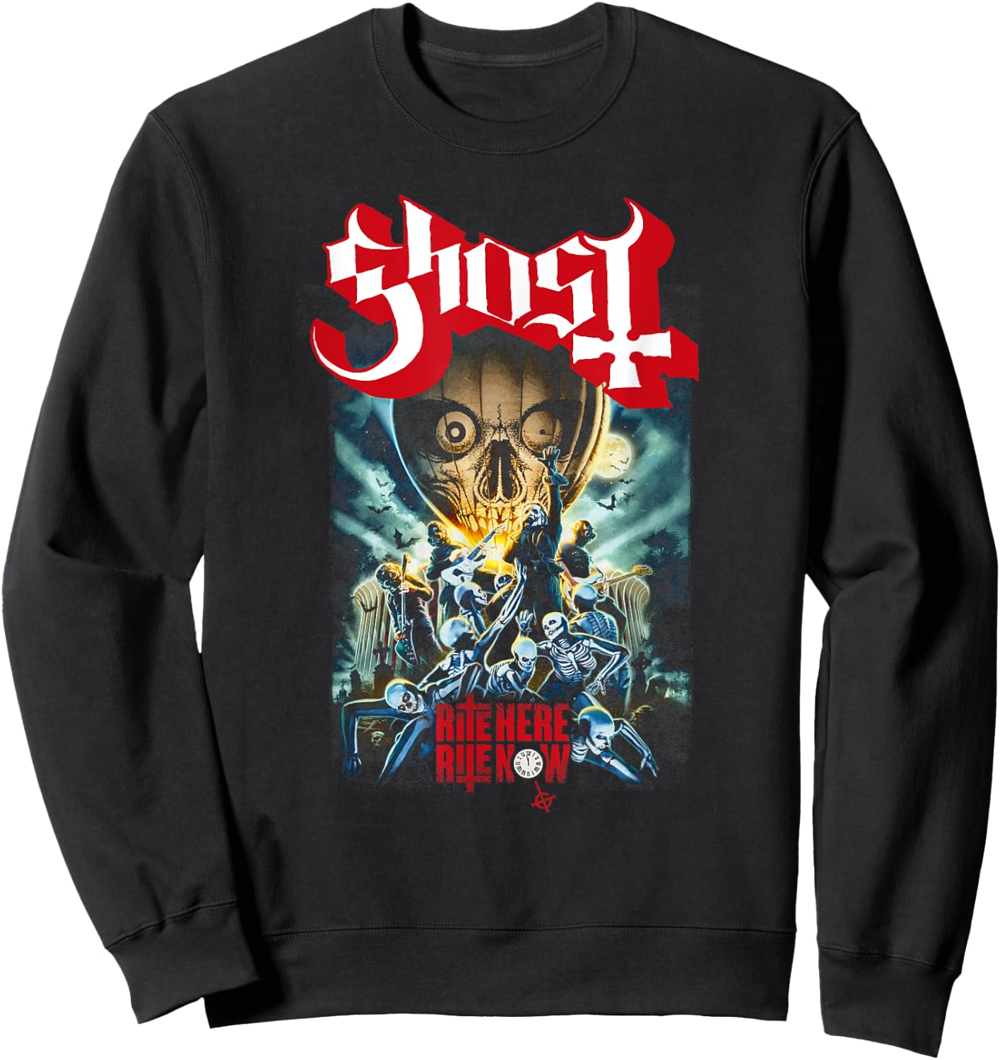 Ghost – Rite Here, Rite Now Poster Sweatshirt - Sweatshirt | Black